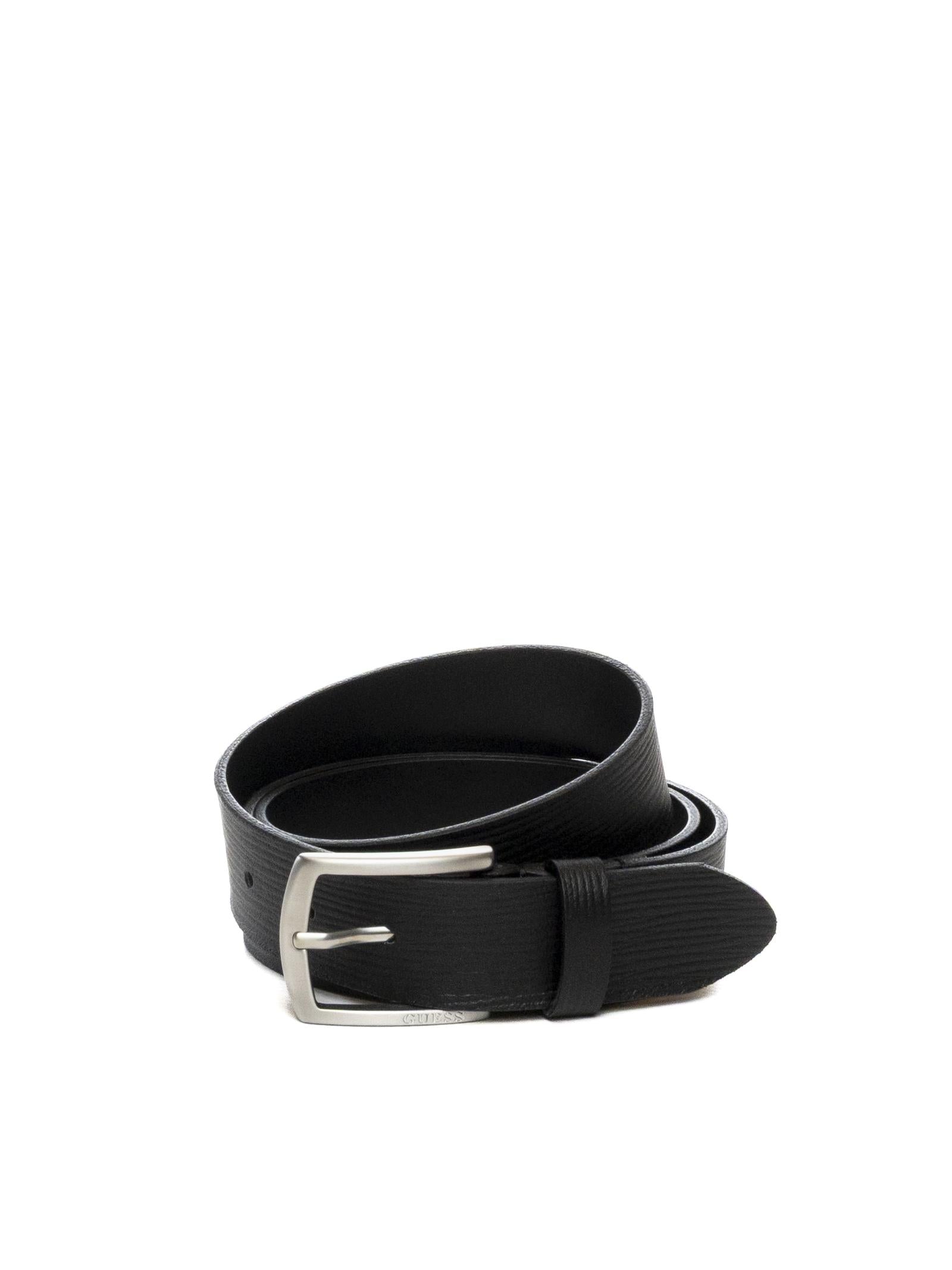 GUESS Cintura pelle nero BM7874 P6235 MILANO-BLACK