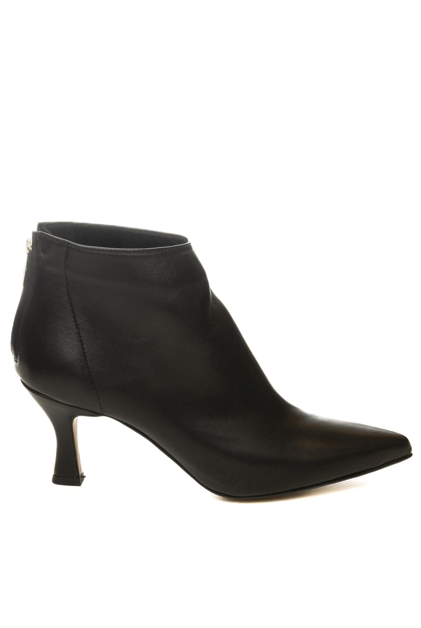GISEL MOIRE Tronchetto pelle nero MARILYN NAPPA-NERO