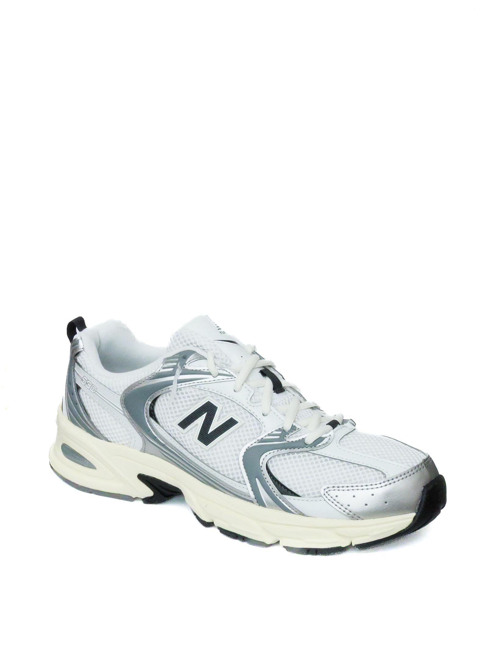 NEW BALANCE Sneaker 530 bianco/silver/nero 530D ESA-BIA/NERO/SILVER