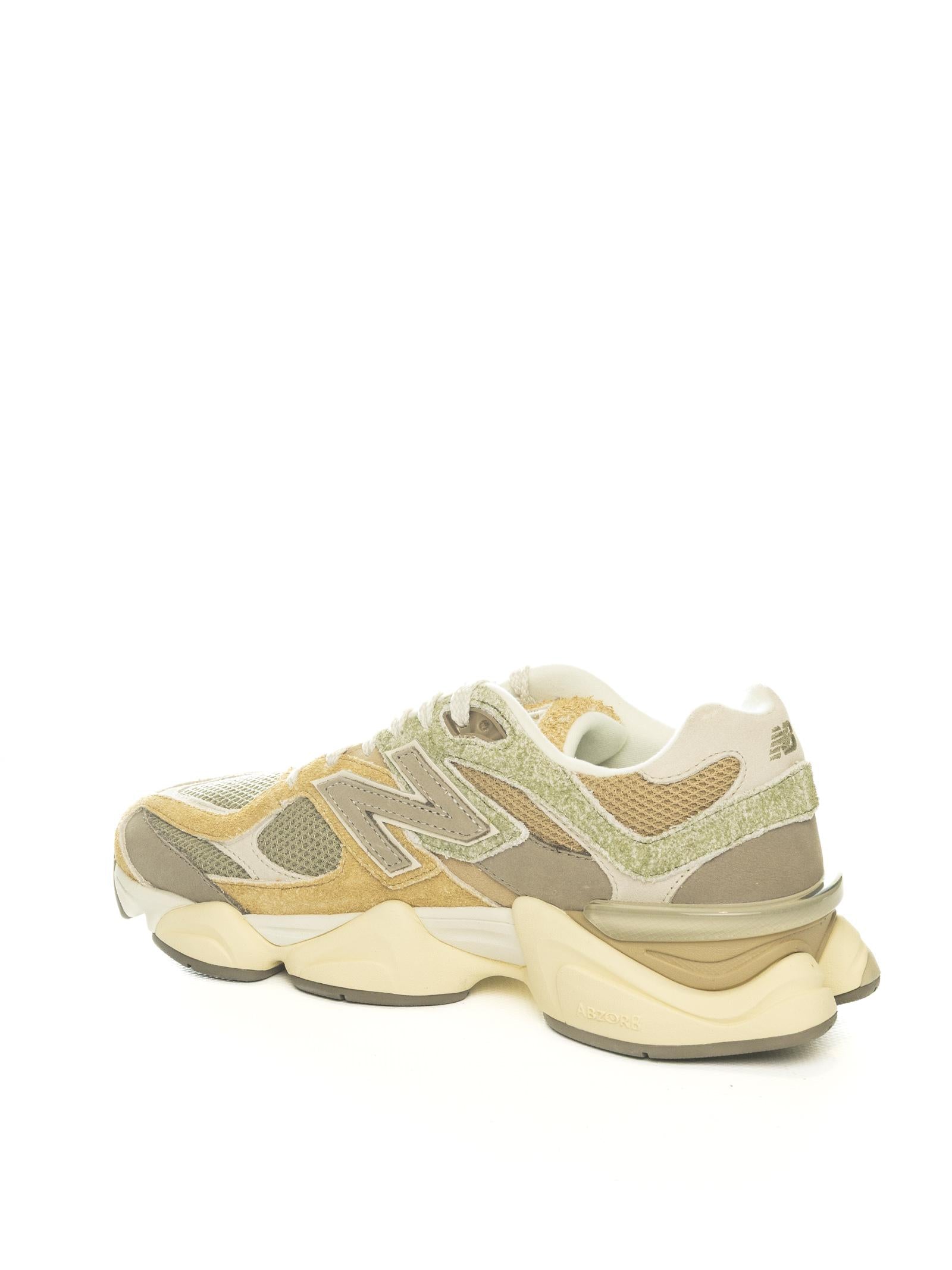 NEW BALANCE sneaker 9060 beige 9060NTC U SUEDE-BEG/GRE