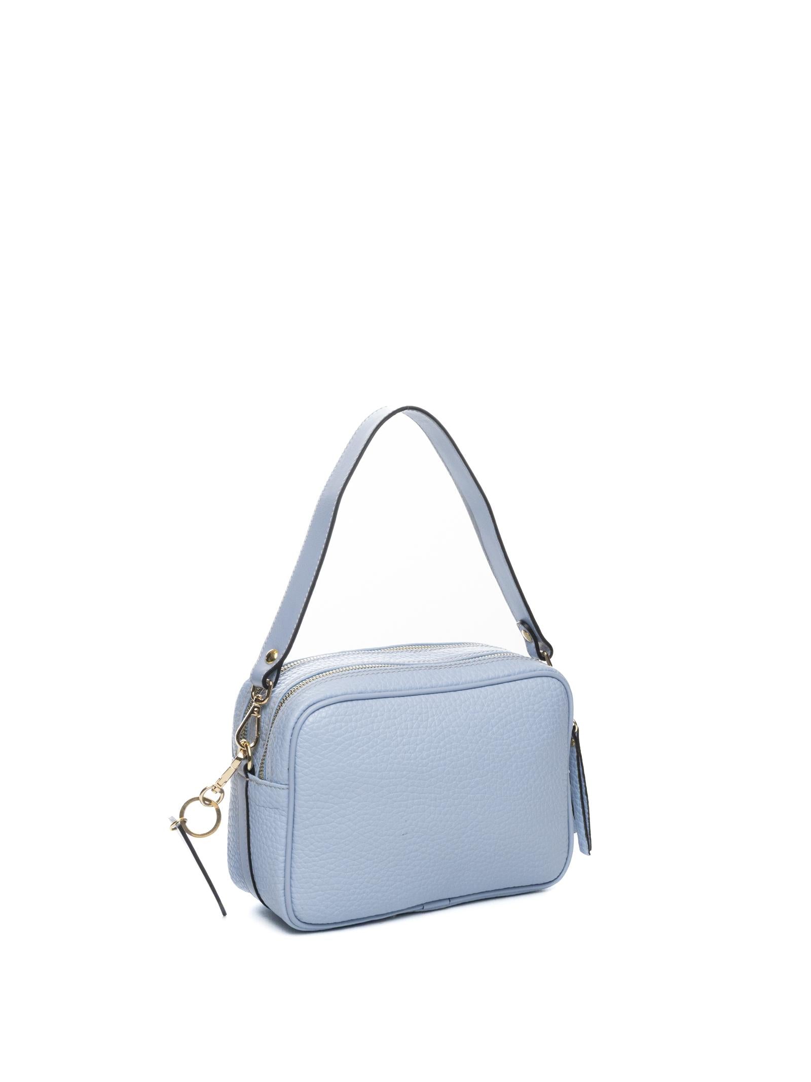 DI LORENZO borsa a spalla viviana celeste VIVIANA CERVO-CELESTE