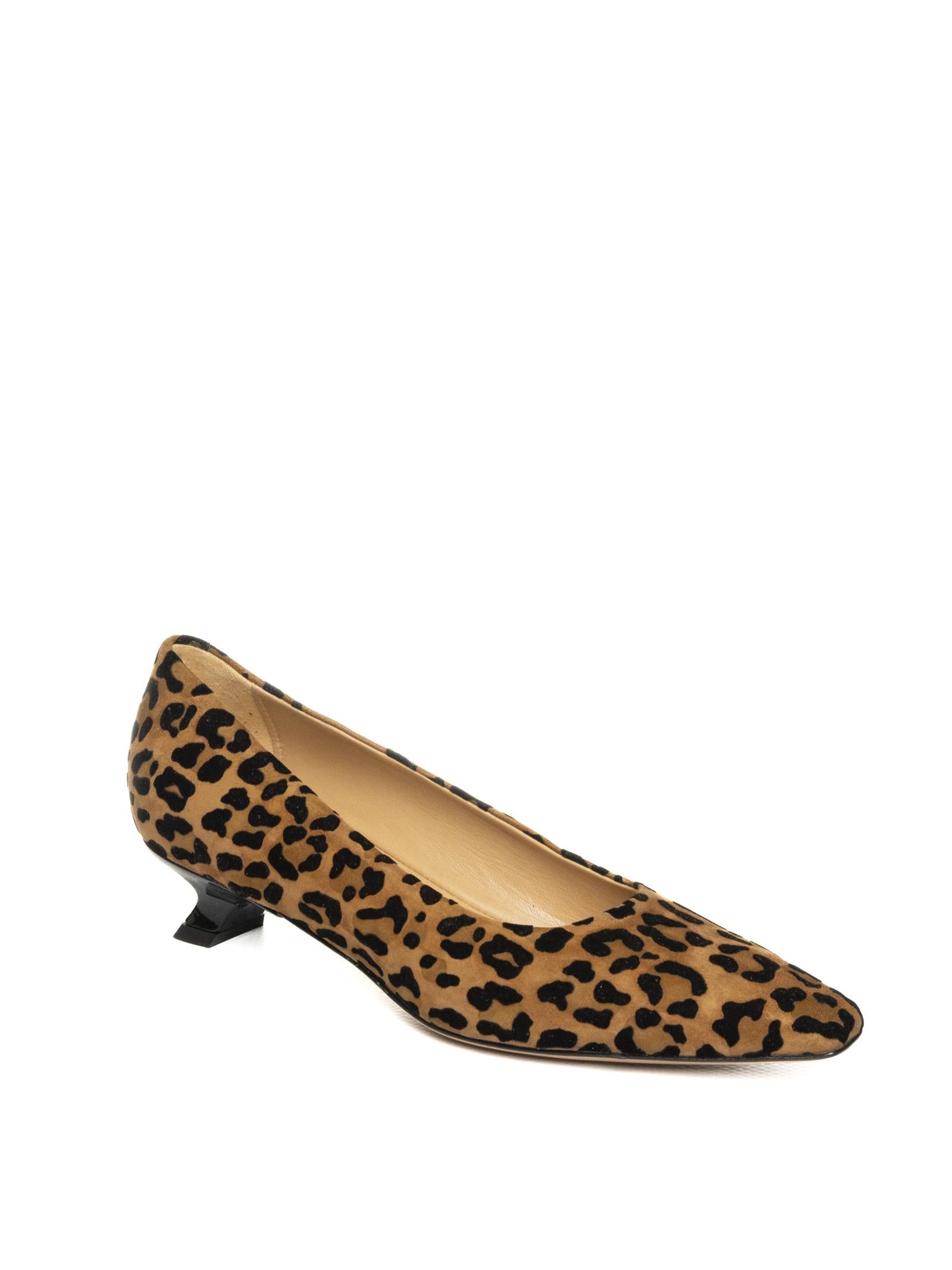 FRANCO RUSSO Décolleté animalier 4001 FLOK-BRANDY