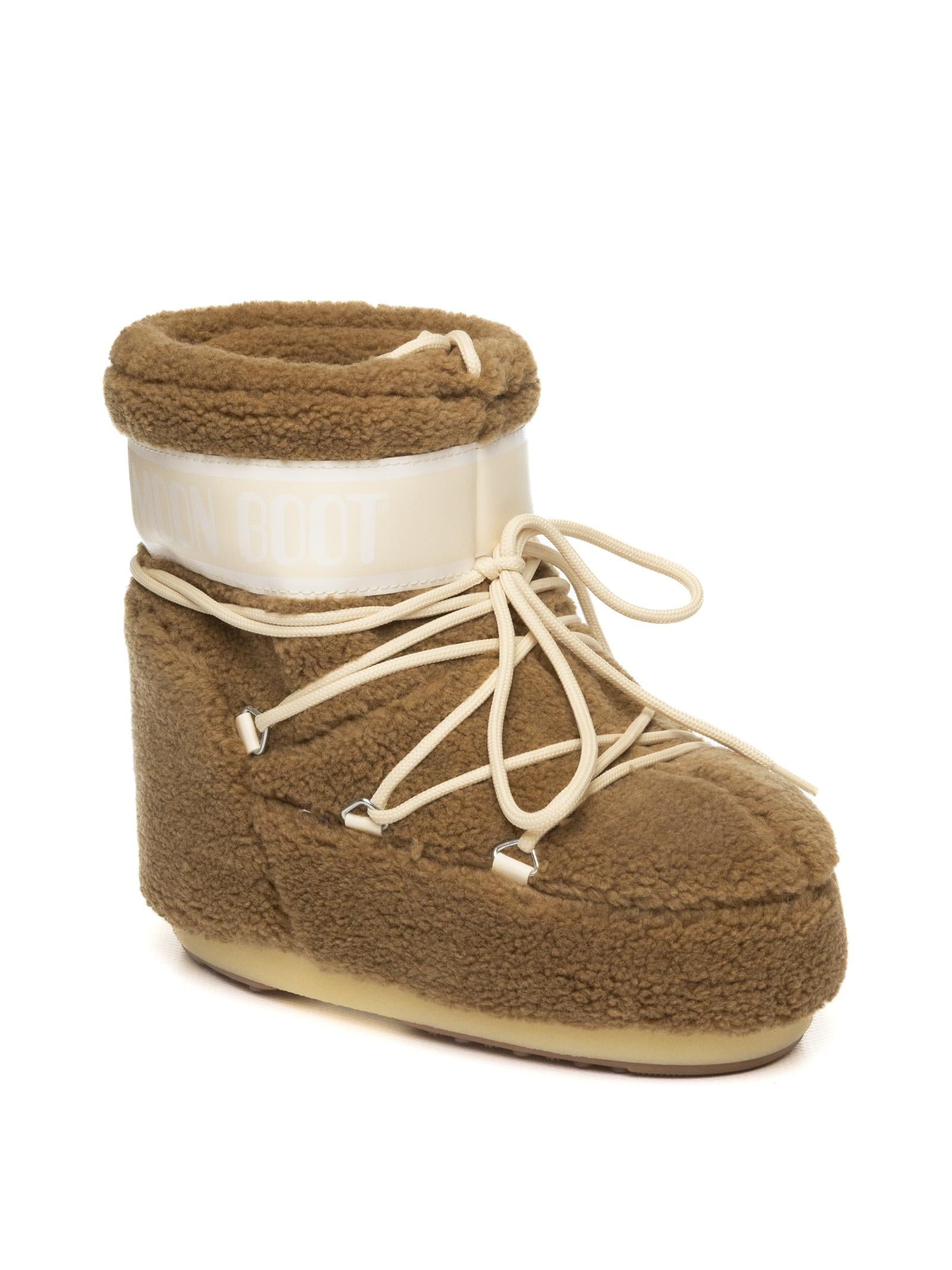 MOON BOOT Doposci icon low fleece camel 1409700 ICONLOWFLEECE-M047