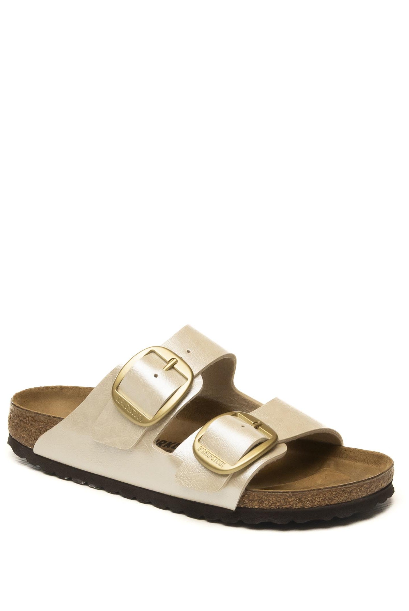 BIRKENSTOCK Arizona big buckle laminato pearl white ARIZONA BIG BUCKLE 1020021-PEARL WHITE