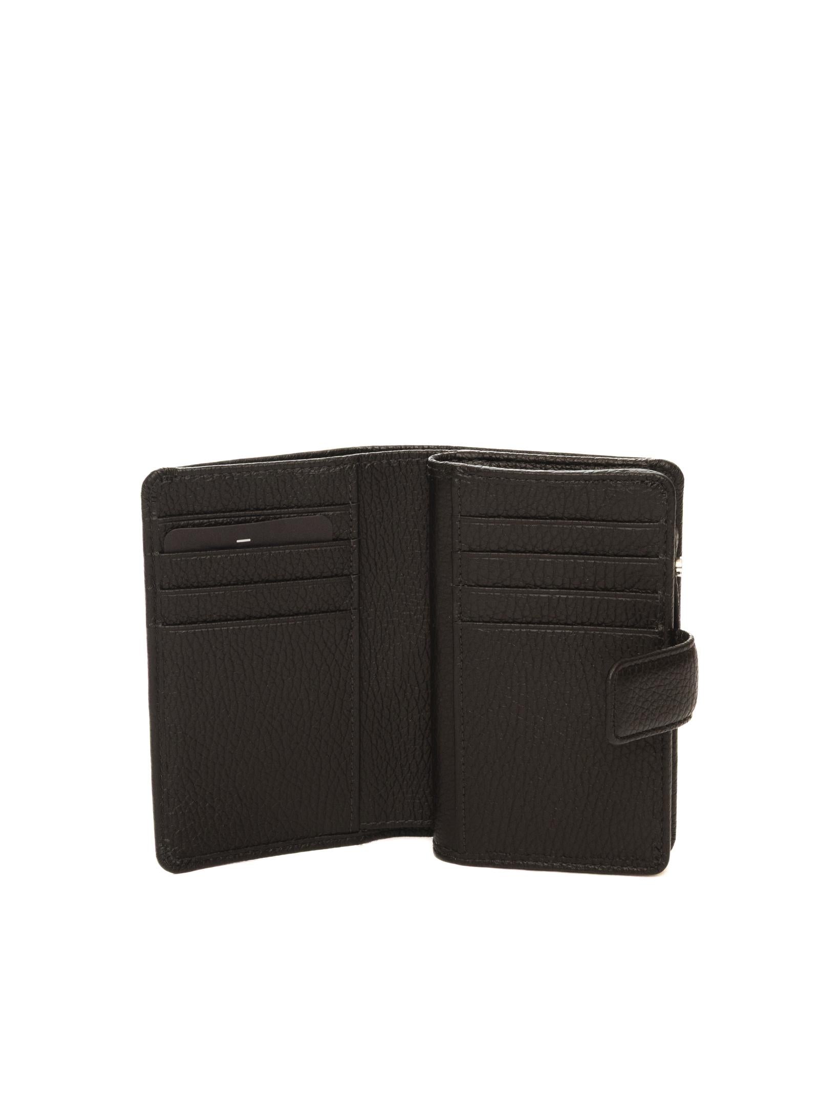 GIANNI CHIARINI portafoglio pelle nero WBW13757 PELLE-001