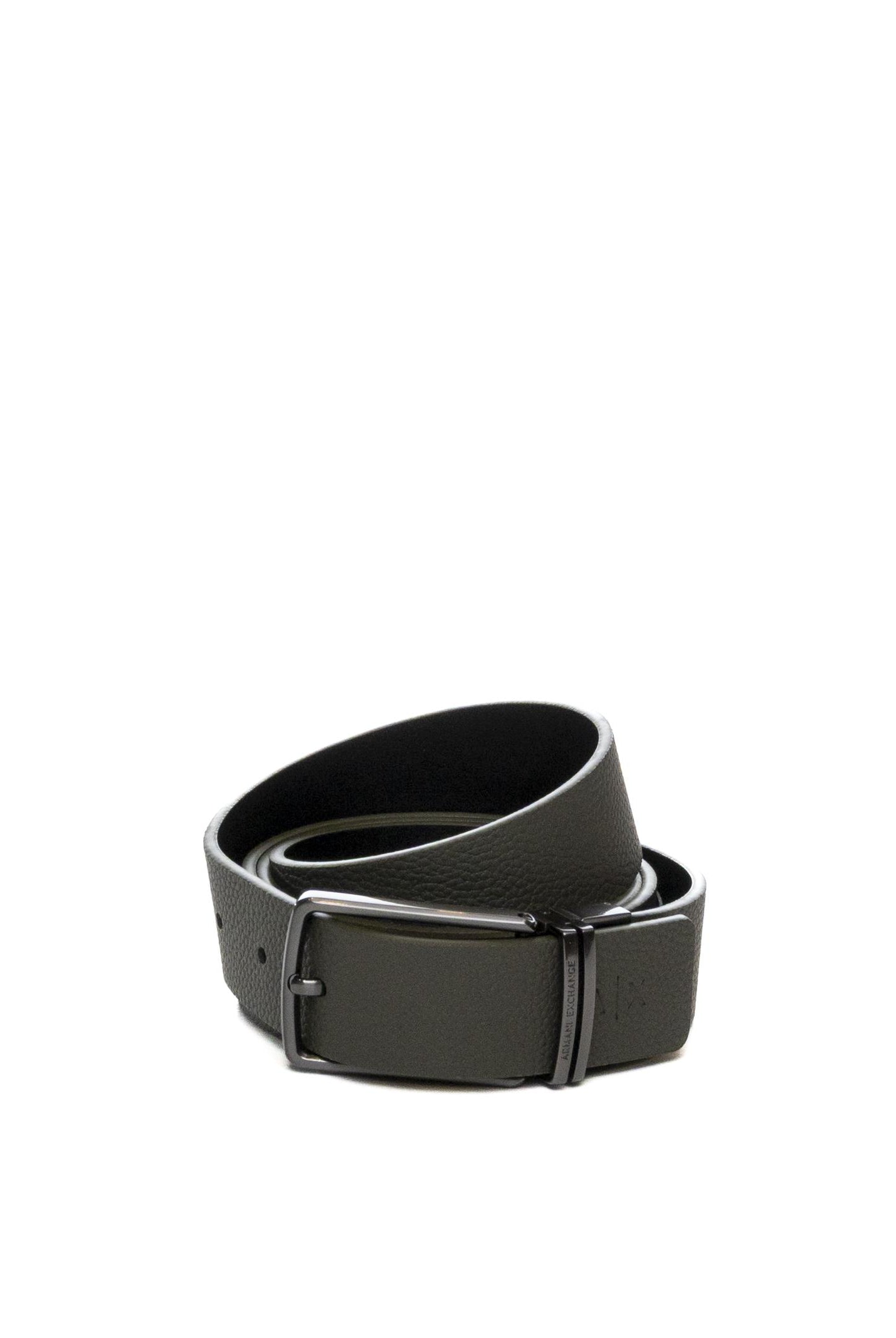 ARMANI EXCHANGE Cintura pelle gunmetal XM002836 AF24982-M8076