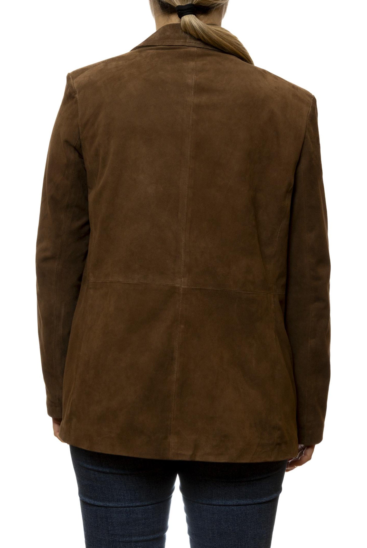 PK BY PASKAL blazer camoscio moro 126 CAM-FORESTA