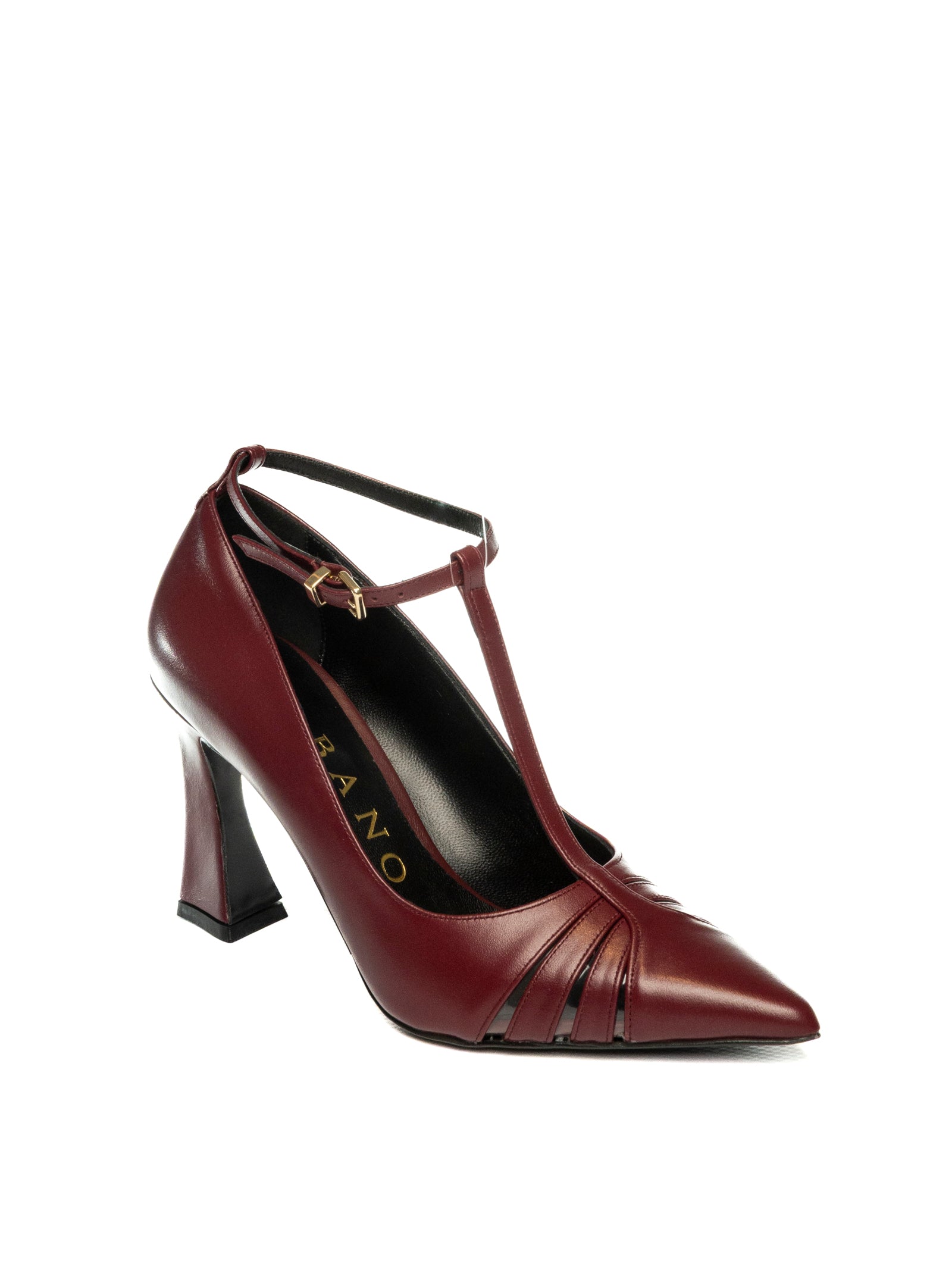 ALBANO Décolleté vitello nero 2939 VIT-BORDEAUX 