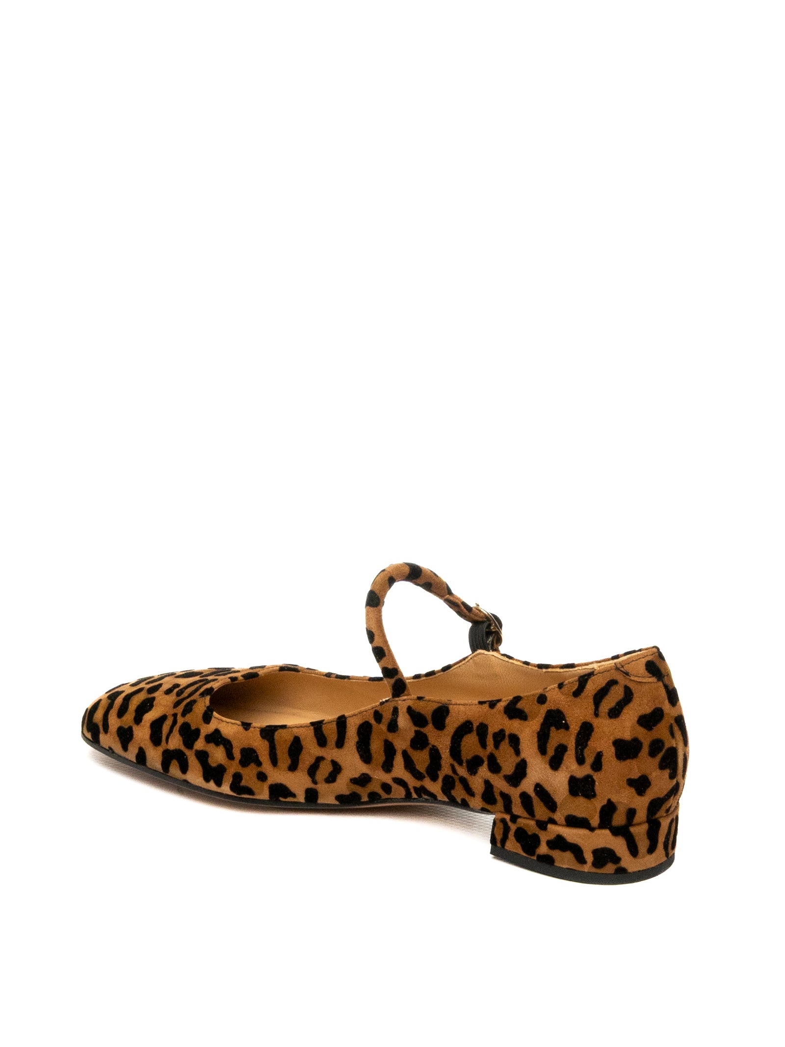 FRANCO RUSSO Décolleté cinturino animalier 1003 FLOK-BRANDY 