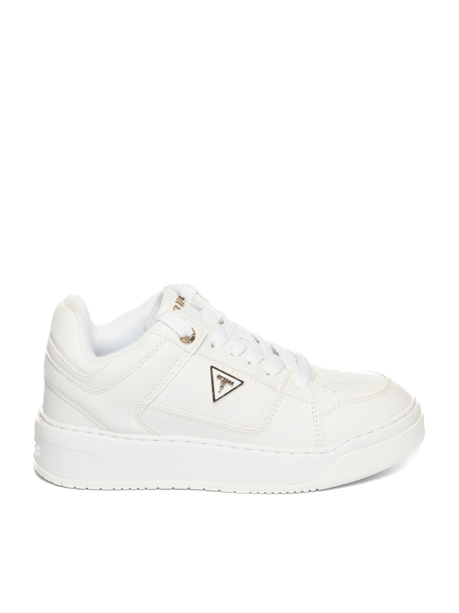 GUESS Sneaker delove bianco FLTDEL ELE12 DELOVE-WHITE 