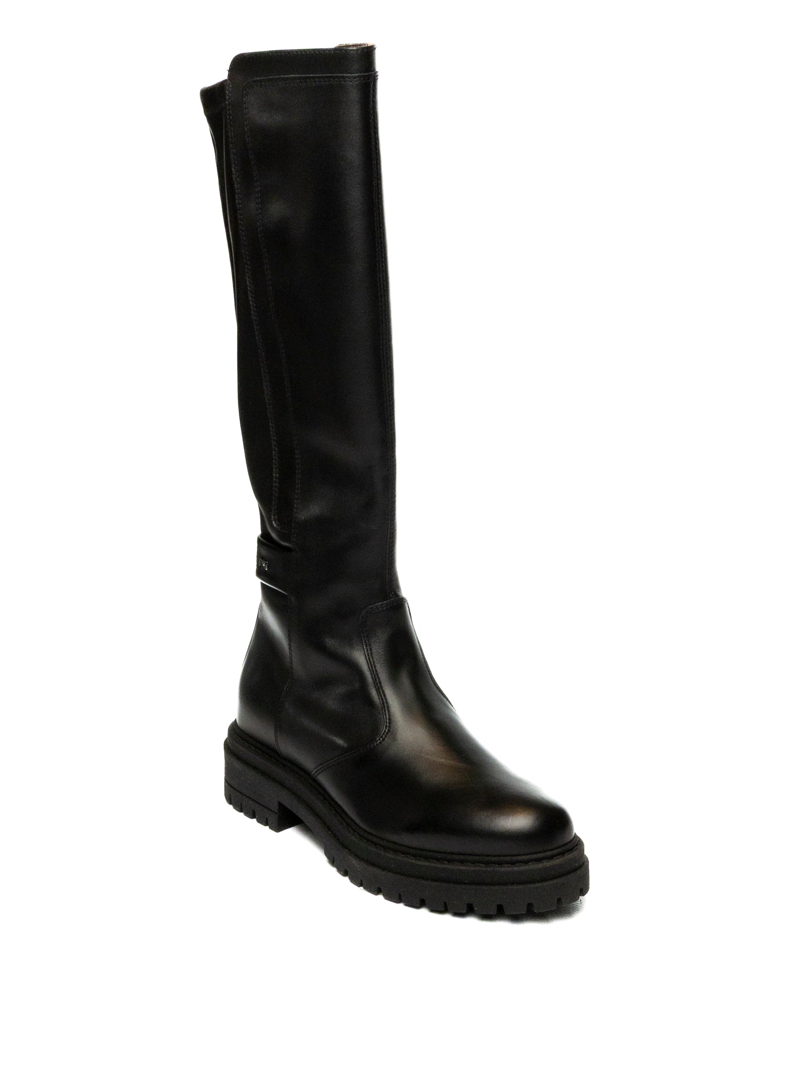 NERO GIARDINI Stivale pelle nero 514842 GUANTO-NERO 