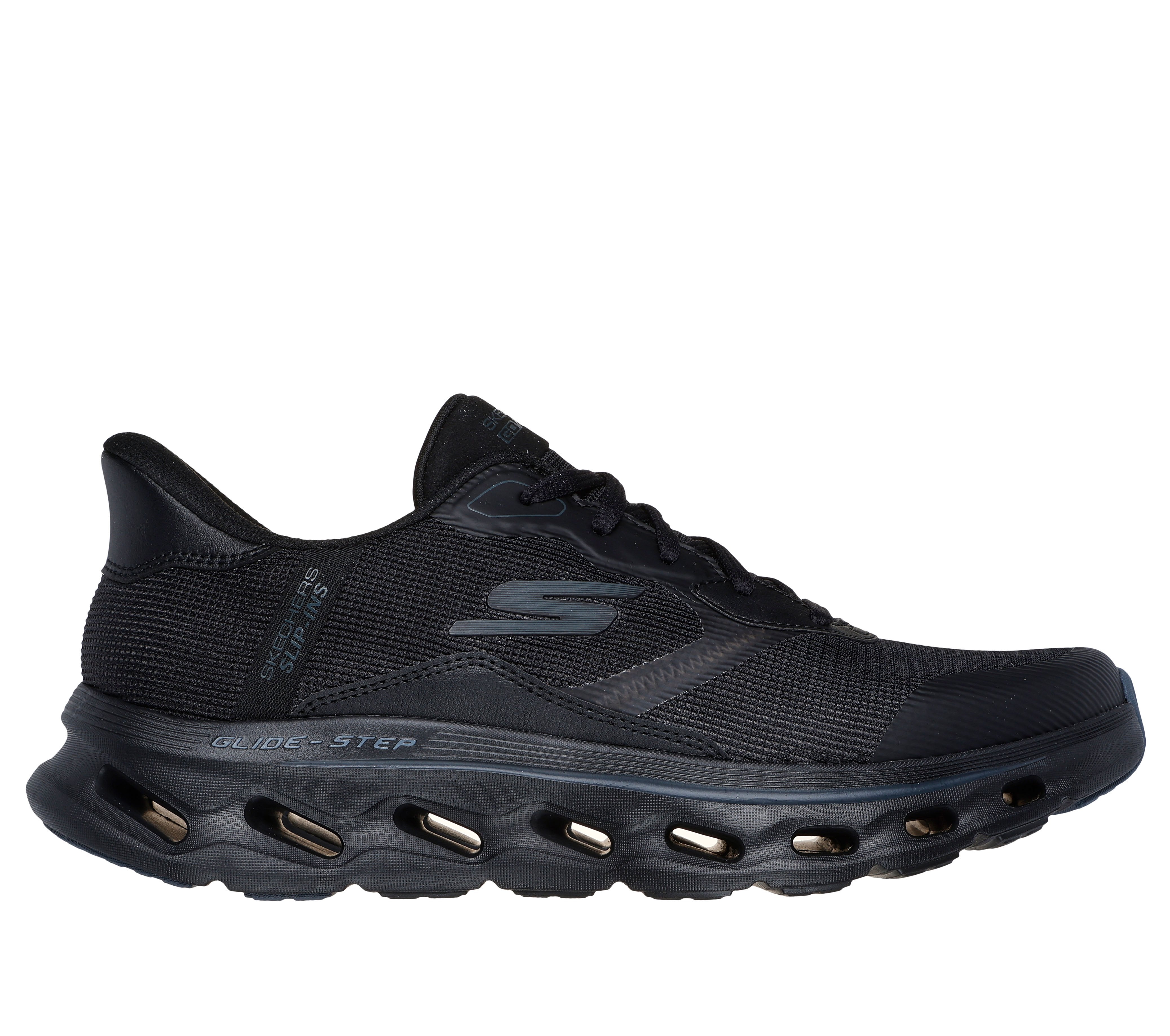SKECHERS Sneaker go walk glide nero 216660 GOWALK.GLIDE-BBK 
