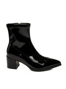 UMA PARKER NEW YORK Tronchetto vernice nero 638 VERN-NERO 