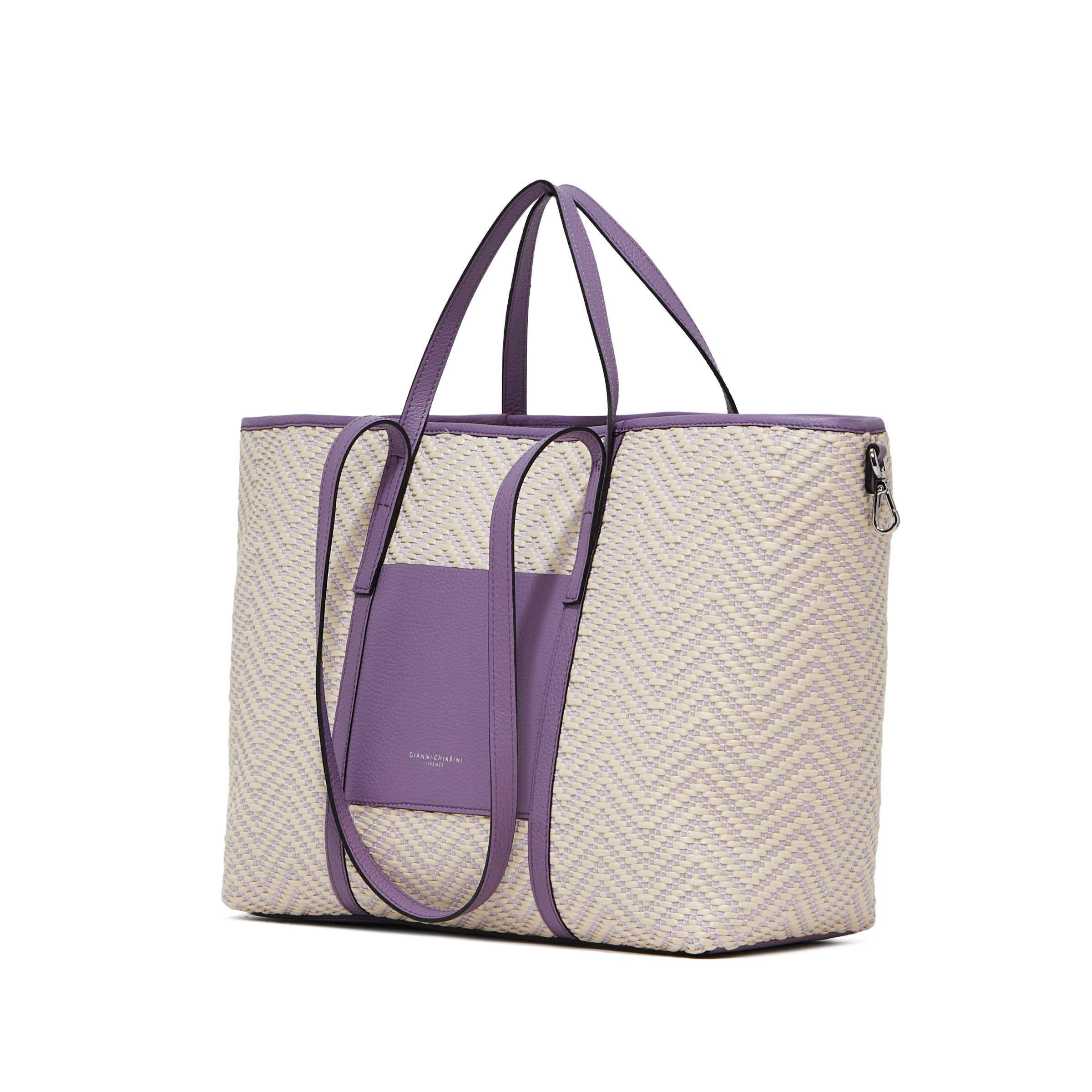 GIANNI CHIARINI Shopping superlight beige/glicine 10356 SUPERLIGHT-13055 