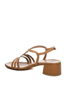 ALBANO Sandalo pelle cuoio 422 SOFT-CUOIO 