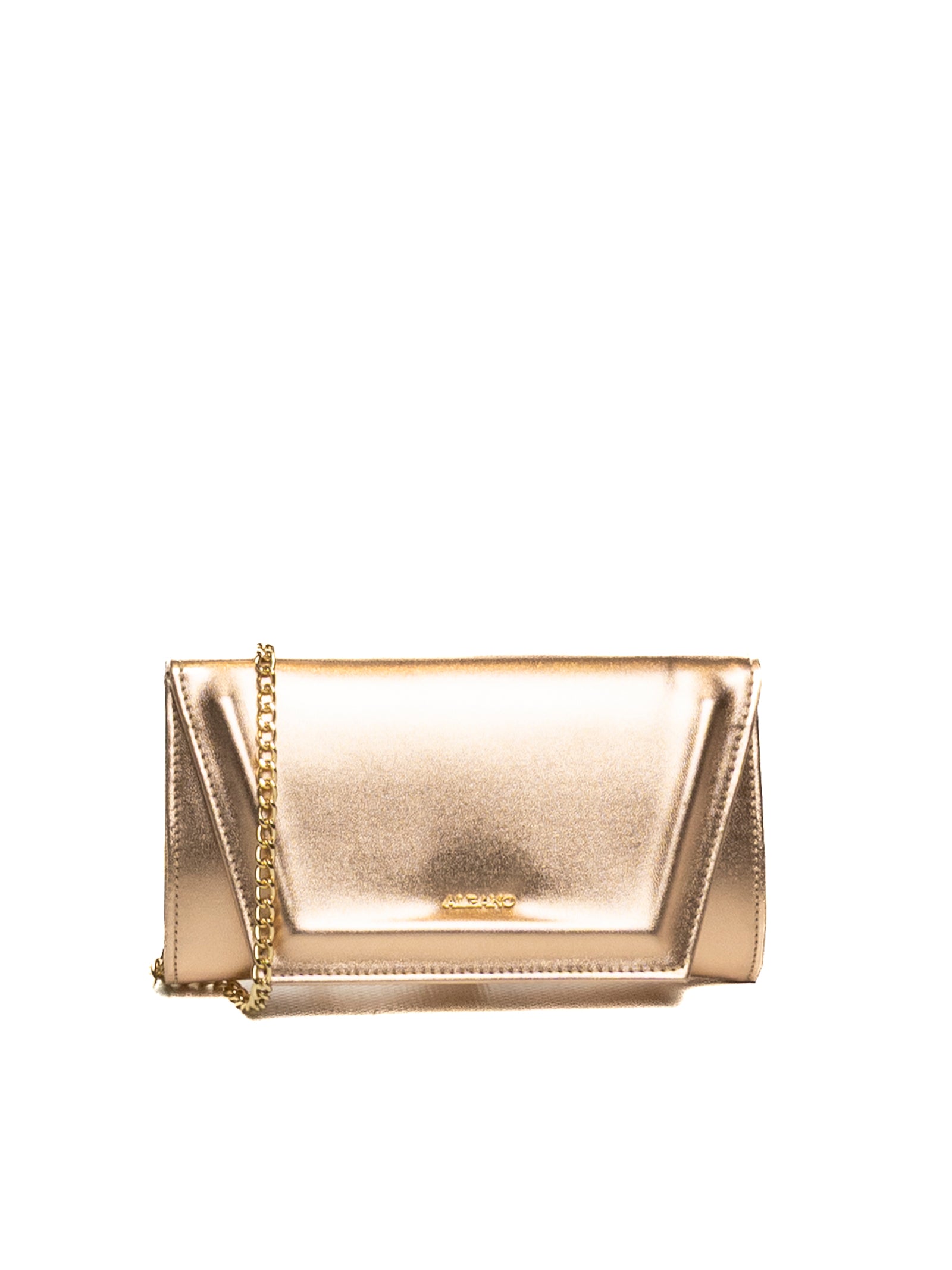 ALBANO borsa mini metal platino A1010 METAL-RAME 