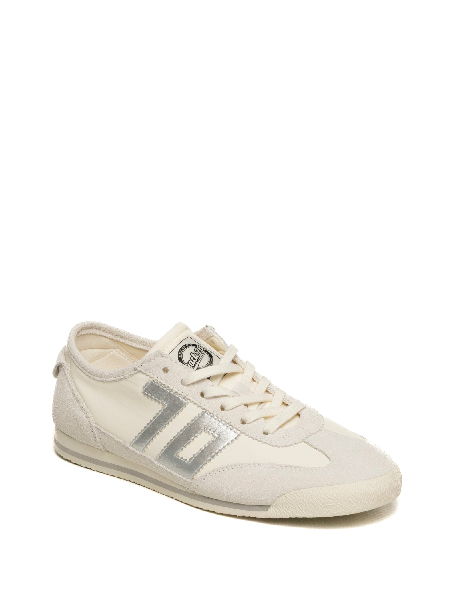 BACK 70 Sneaker leon bianco/argento LEON B26-11 NYLON ICE 