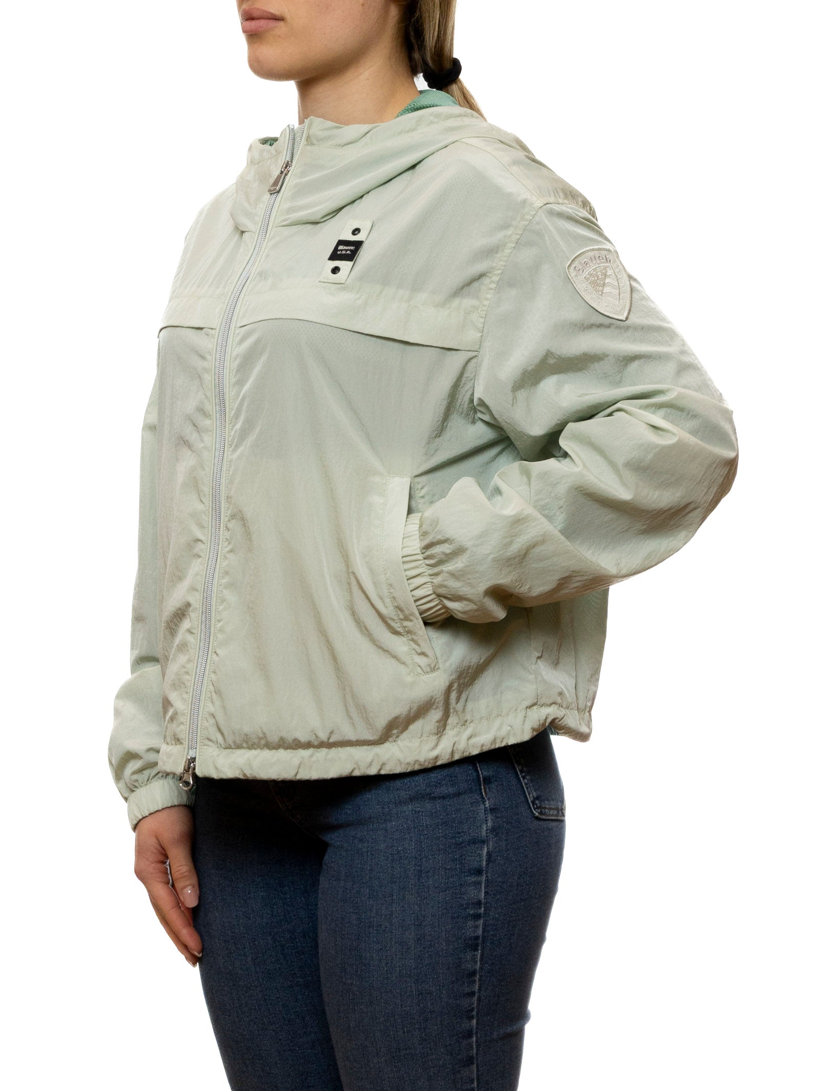 BLAUER giubbino burrage verde C01215 BURRAGE-60I 