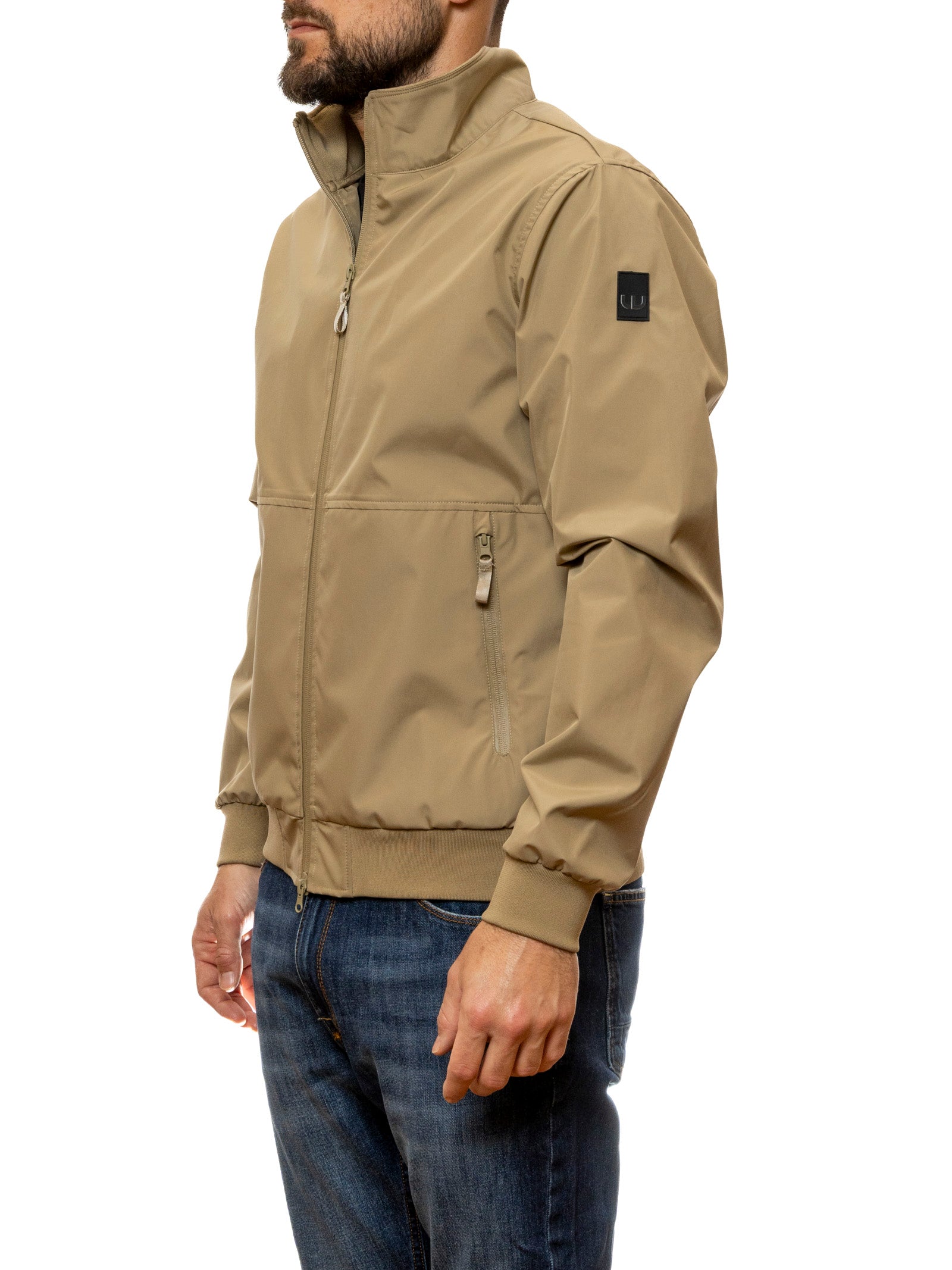 CENSURED giubbino nylon marrone JMC-159 THP04-04 