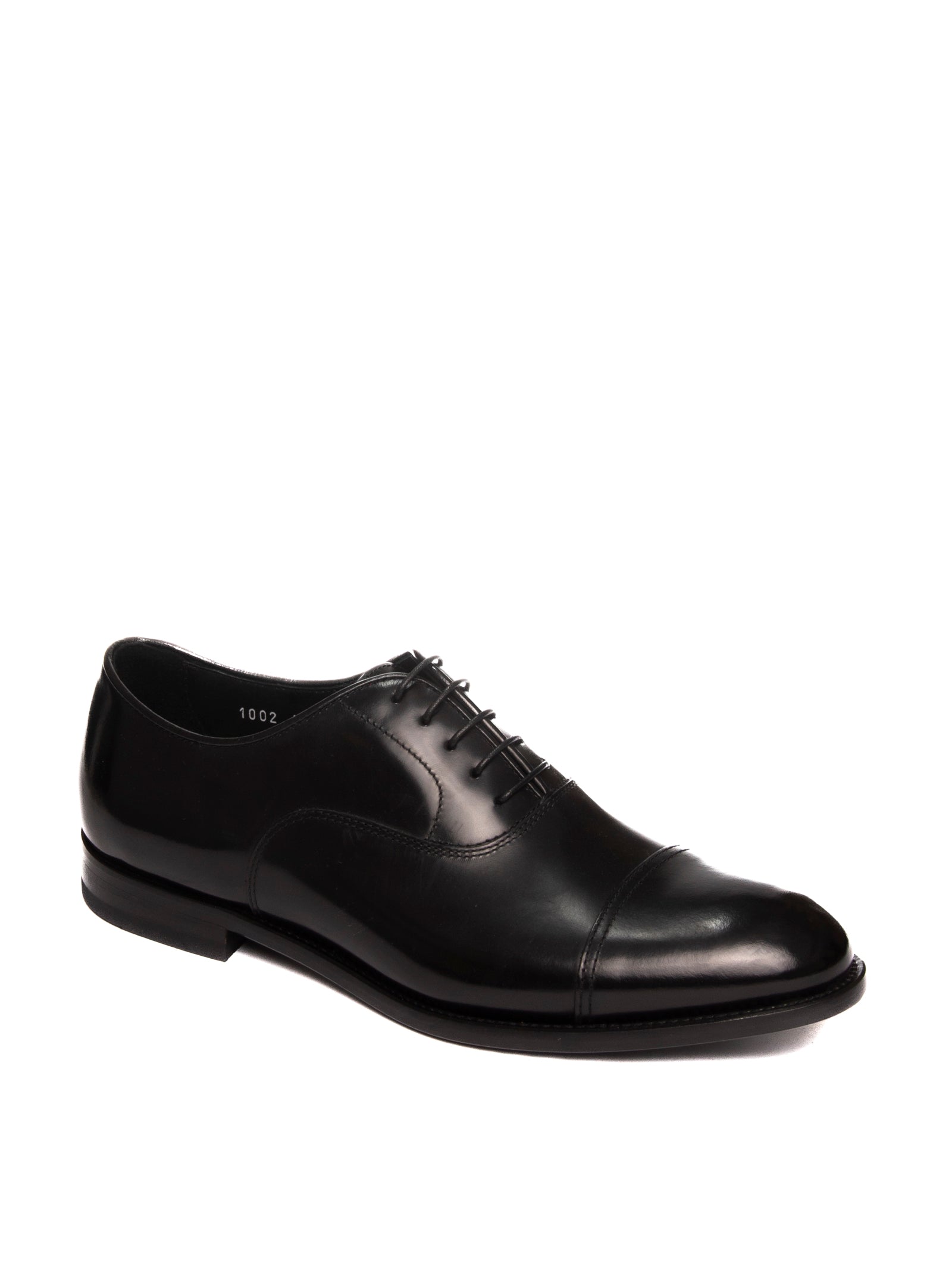 DOUCAL'S Stringata francesino spazzolato nero 1002 SPAZZ-NERO 