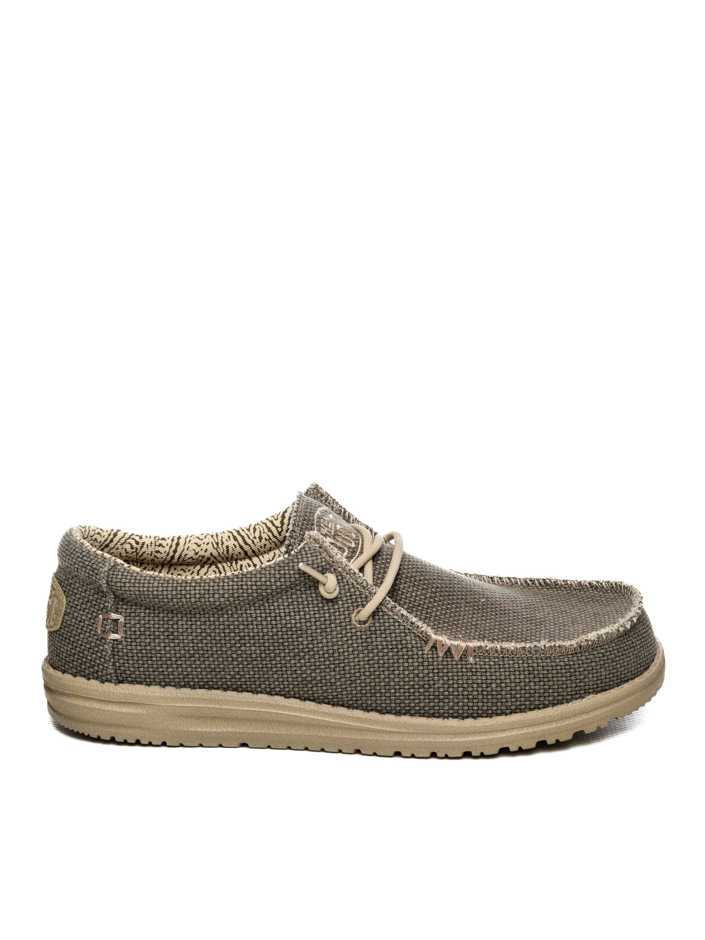 HEY DUDE Slip on wally braided army 40003 WALLY BRAIDED-3VE 