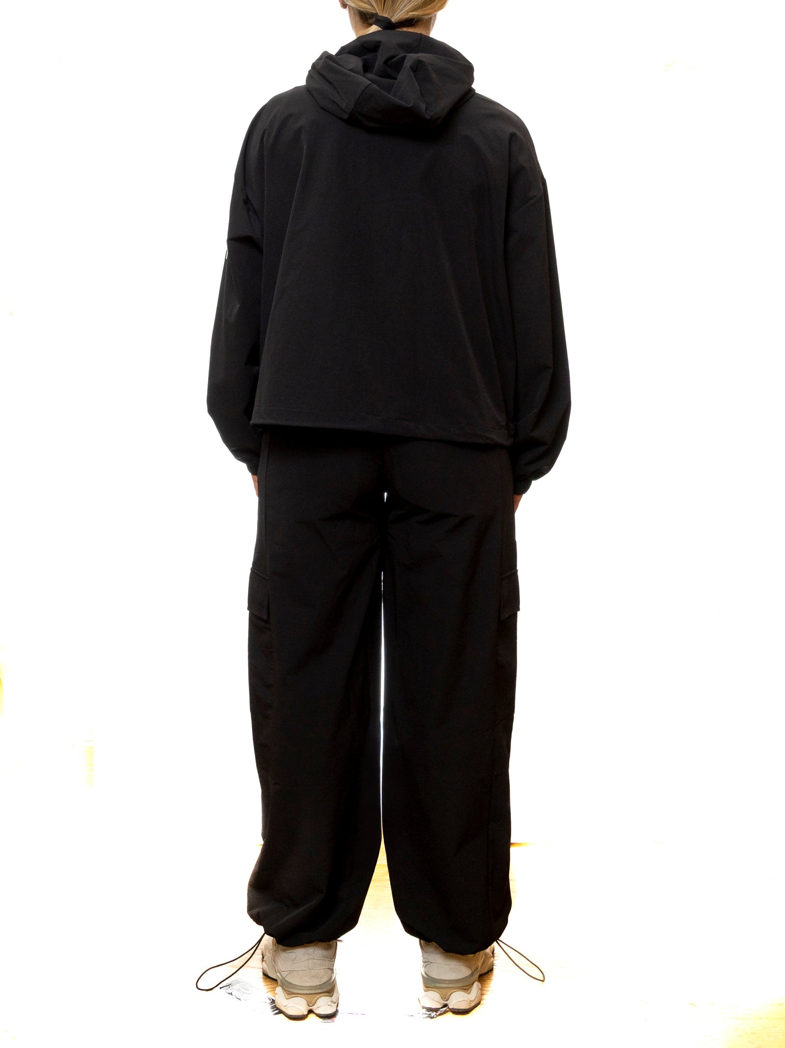 MORE pantalone tessuto tecnico nero TALIA TESS-NERO 