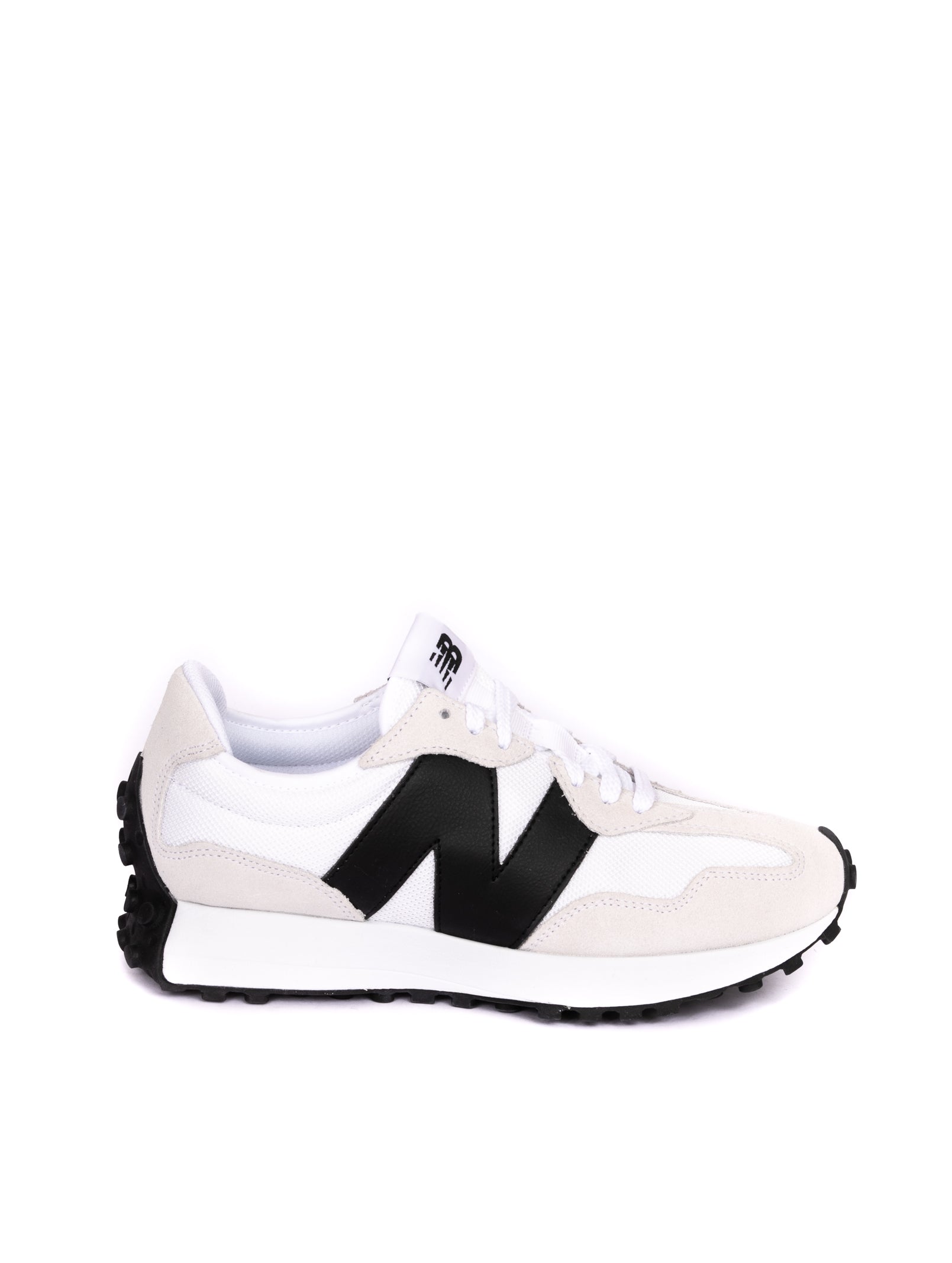 NEW BALANCE Sneaker 327 bianco 327 U CWB-WHT/BLK 