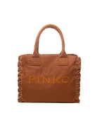 PINKO borsa a mano beach shopper beige 106673-A3A4 BEACH SHOPPER-L08 