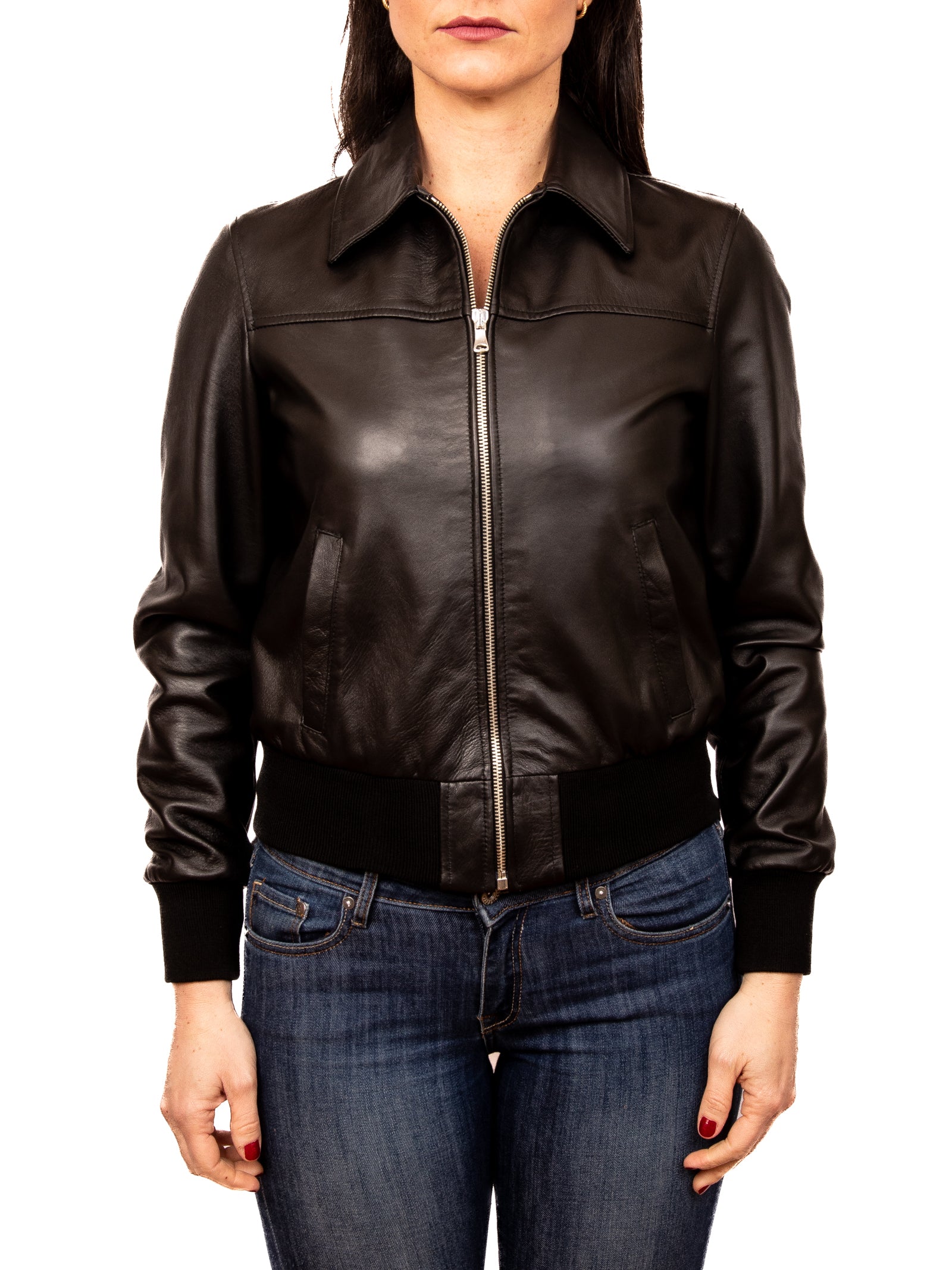 PK BY PASKAL giubbino nappa nero 317 NAPPA-NERO 
