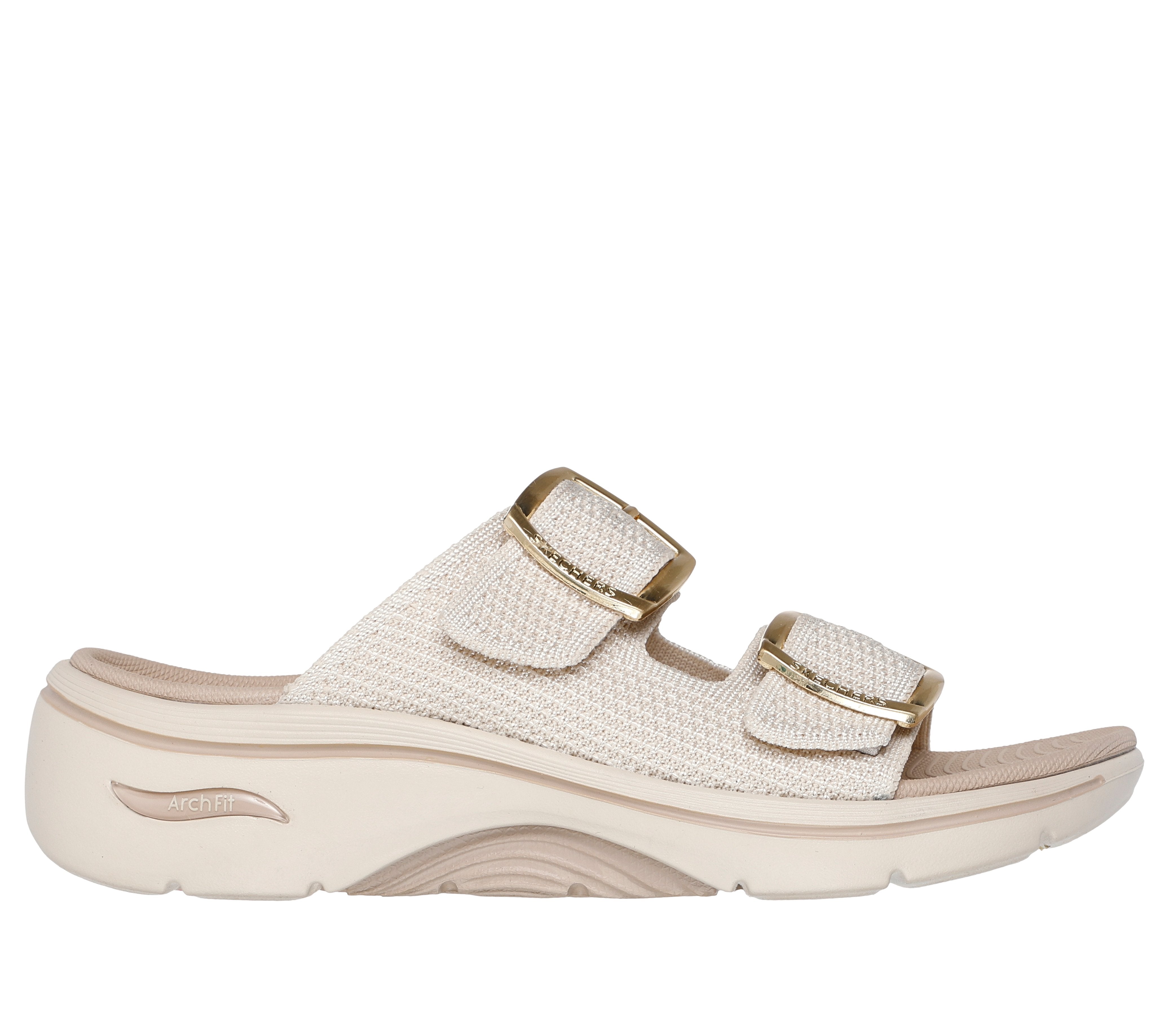 SKECHERS Sandalo gol walk naturale 140871 GO WALK-NAT 