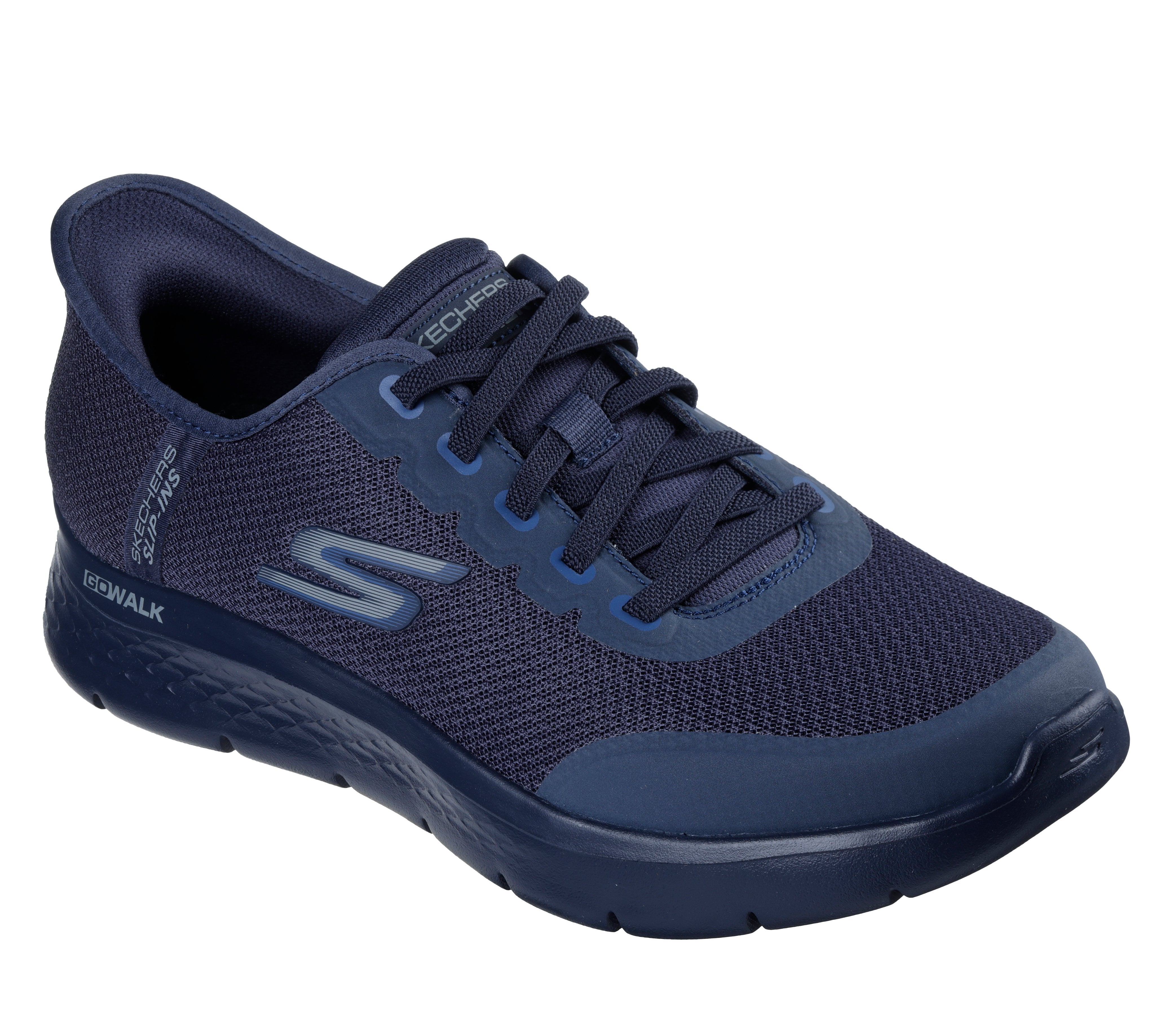 SKECHERS Slip on go walk flex slip ins navy 216332 GO WALK FLEX-NVBL 