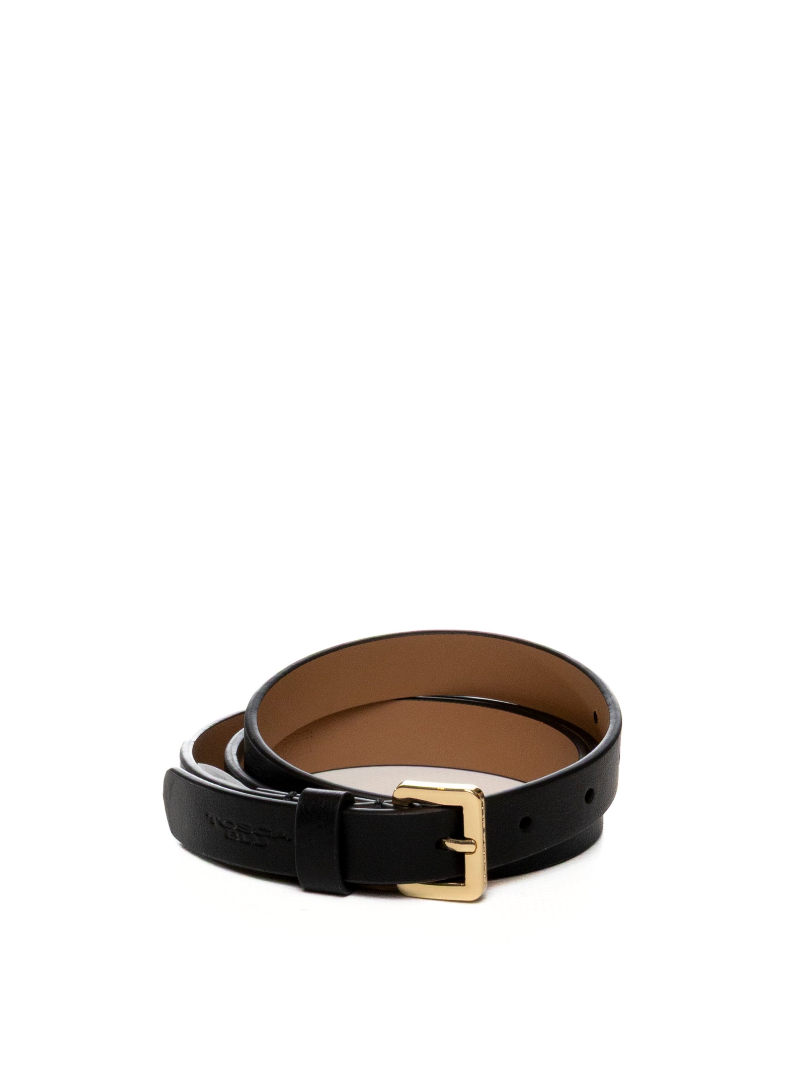 TOSCABLU cintura pelle nera 85C20 PELLE-C99 