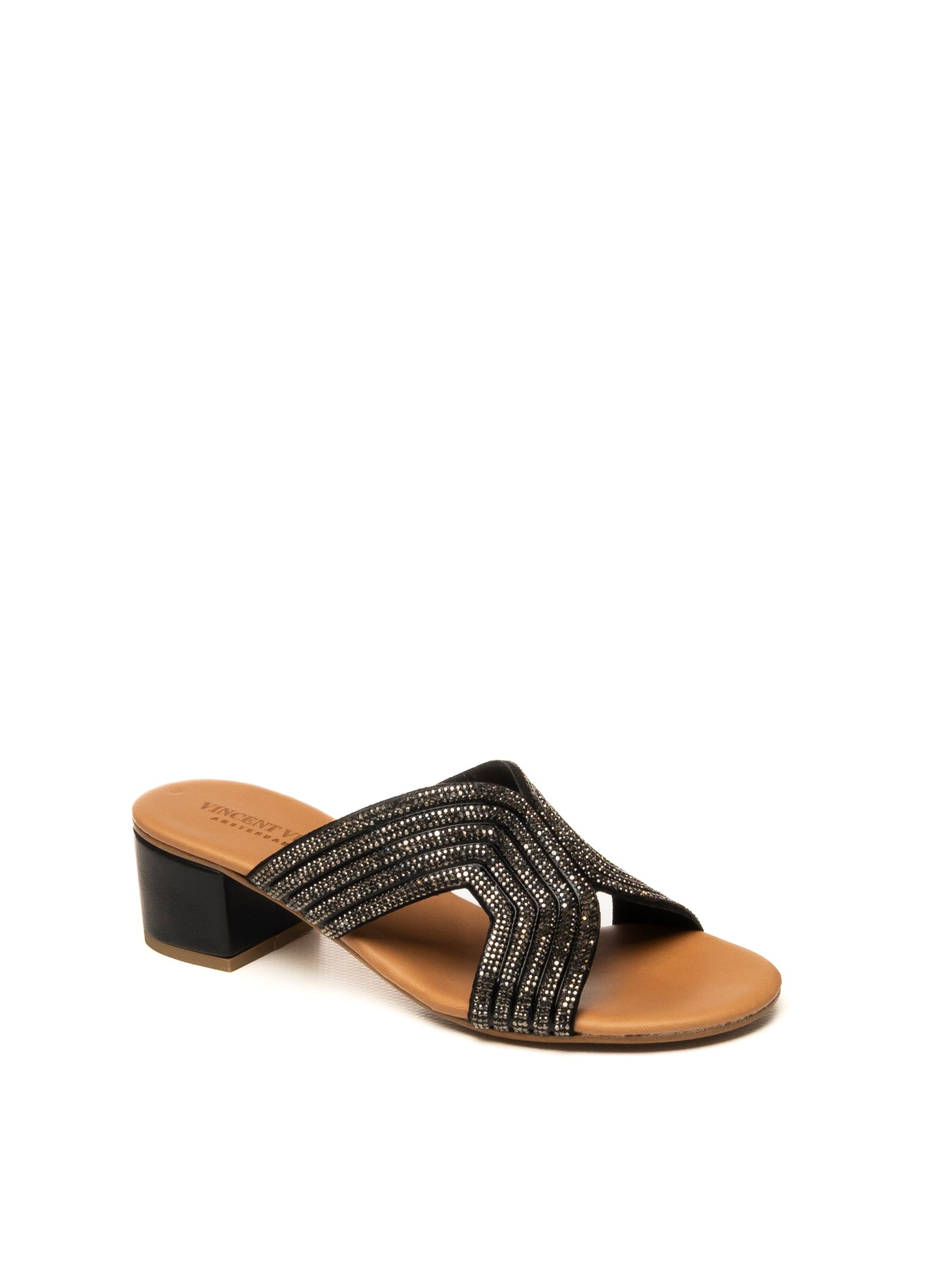 VINCENT VEGA Sandalo ester strip nero P40 ESTER STRIP-BLACK 