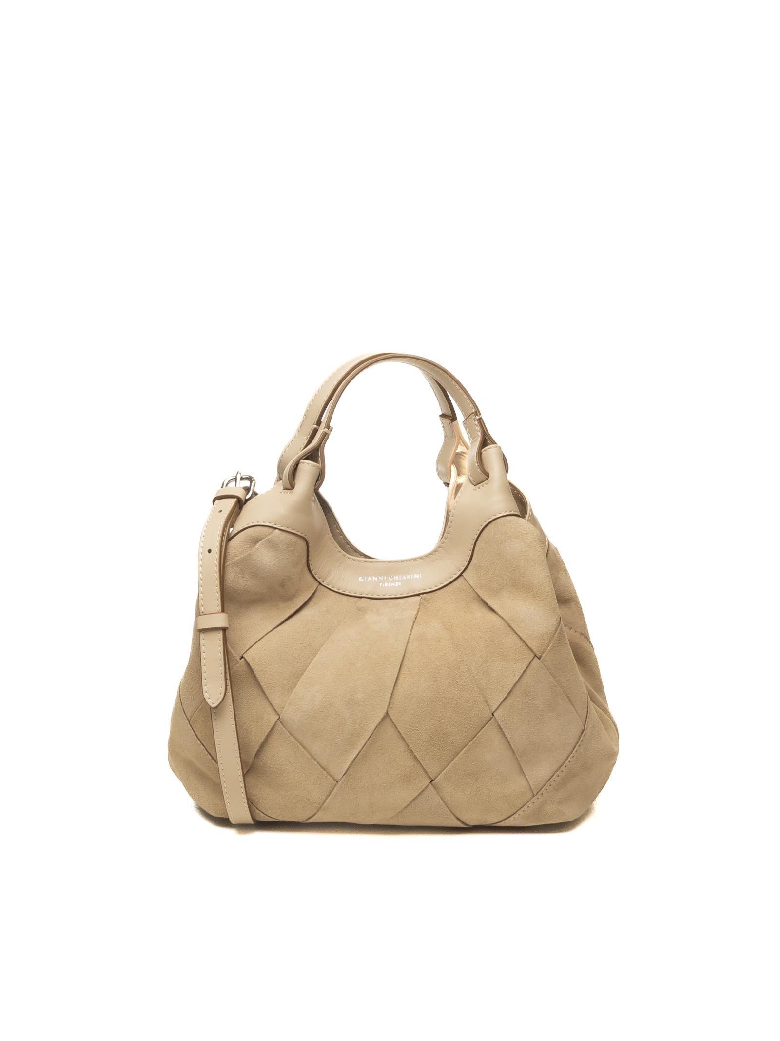 GIANNI CHIARINI borsa a mano dua beige 12349 DUA-9308 