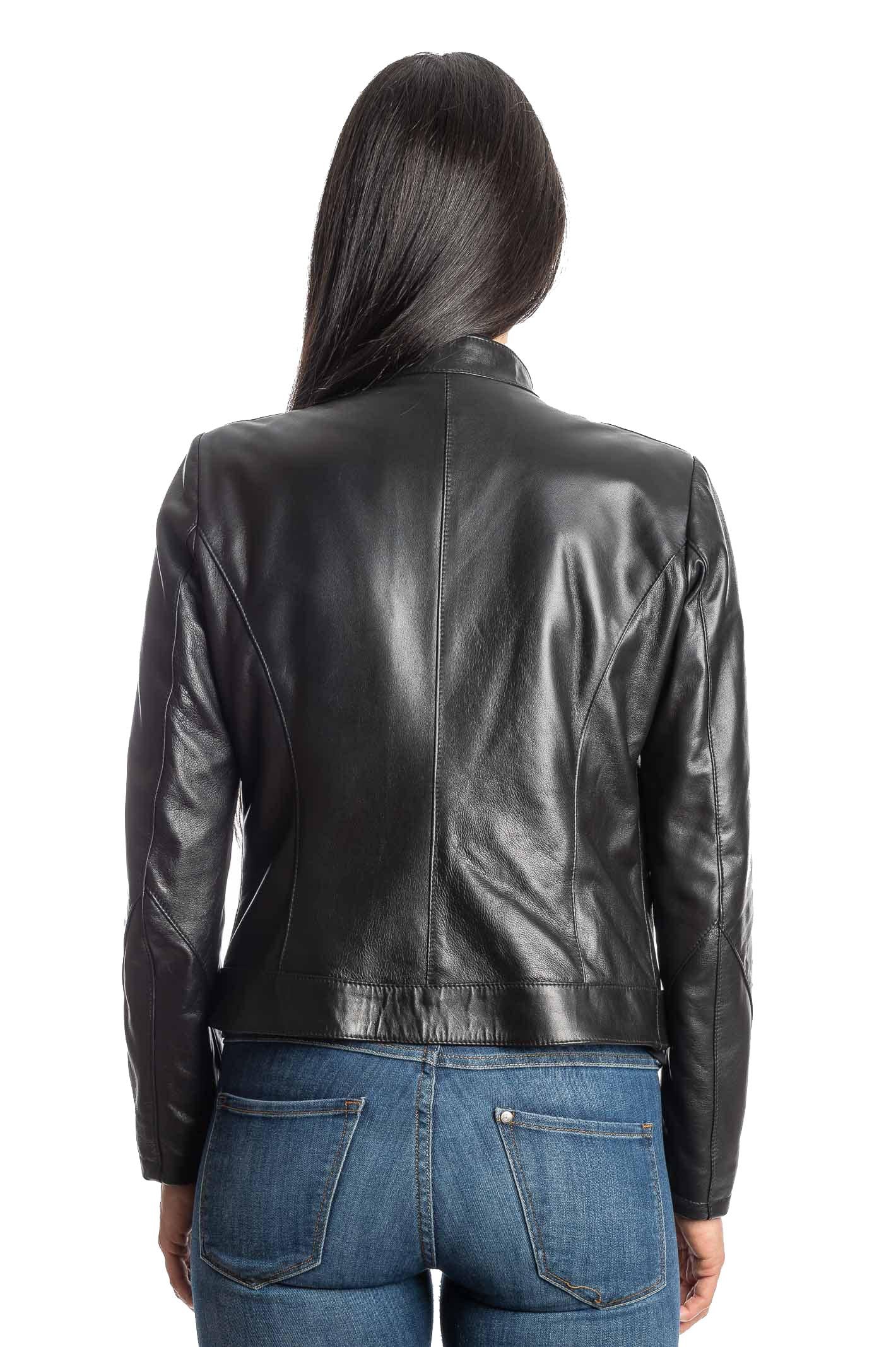PK BY PASKAL giubbino nappa nero 327 NAPPA-NERO 