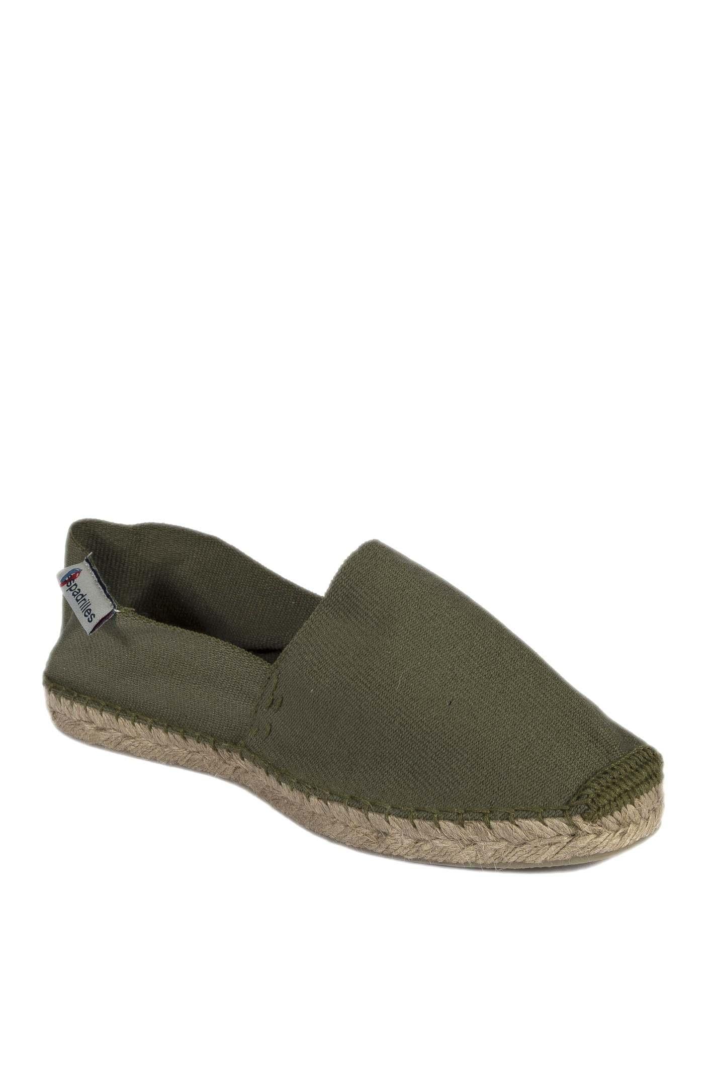 ESPADRILLES Espadrilles alpargata verde ALPARGATA LONA-KAKI 