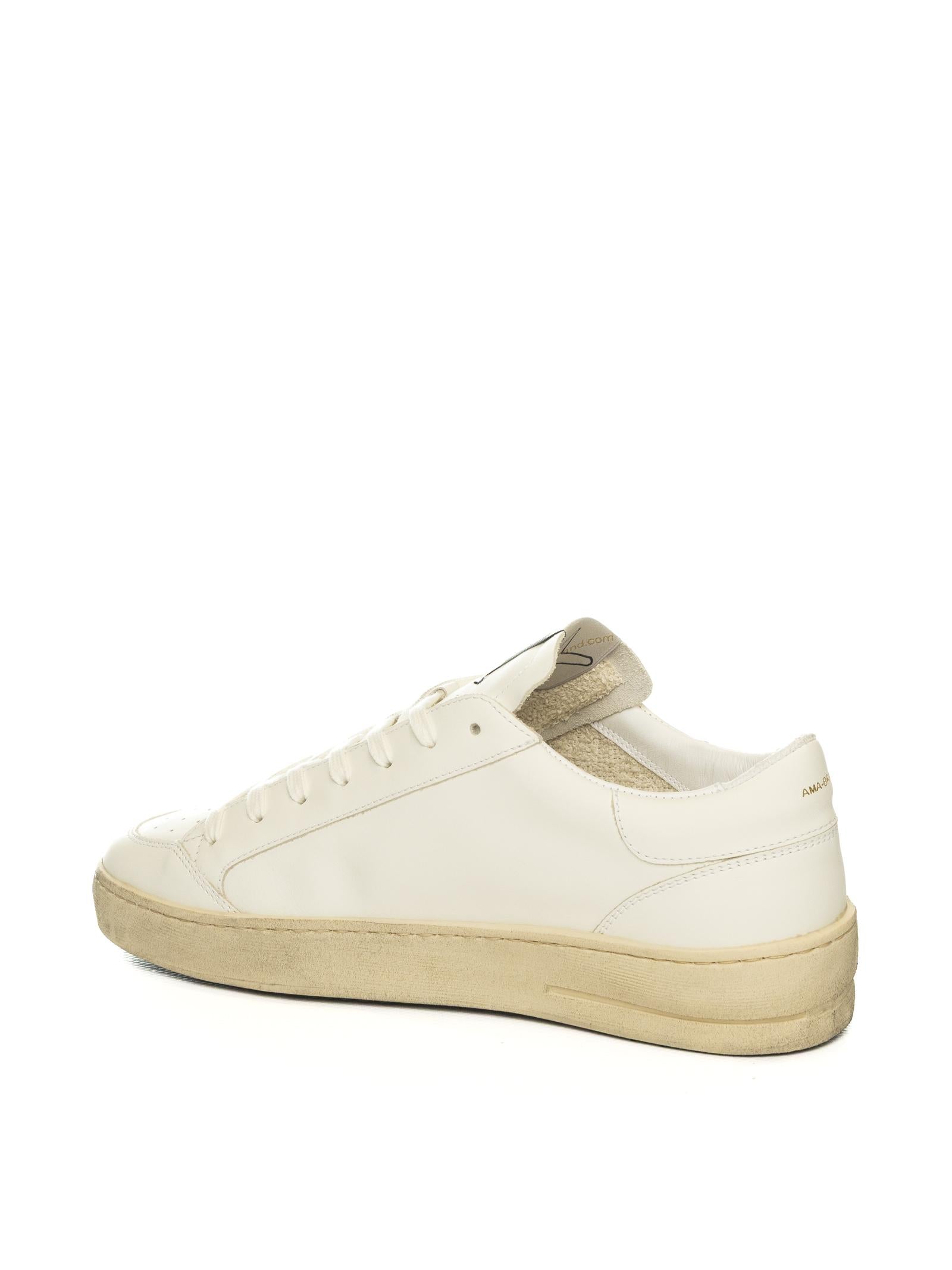 AMA BRAND DELUXE Sneaker slam pelle bianco SLAM U 4537-BIA 