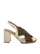 GIANMARCO SORELLI sandalo raffia beige 3022 RAFFIA-BEIGE 