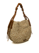 ERMANNO SCERVINO borsa a spalla anika panna/marrone 2083 ANIKA-044 