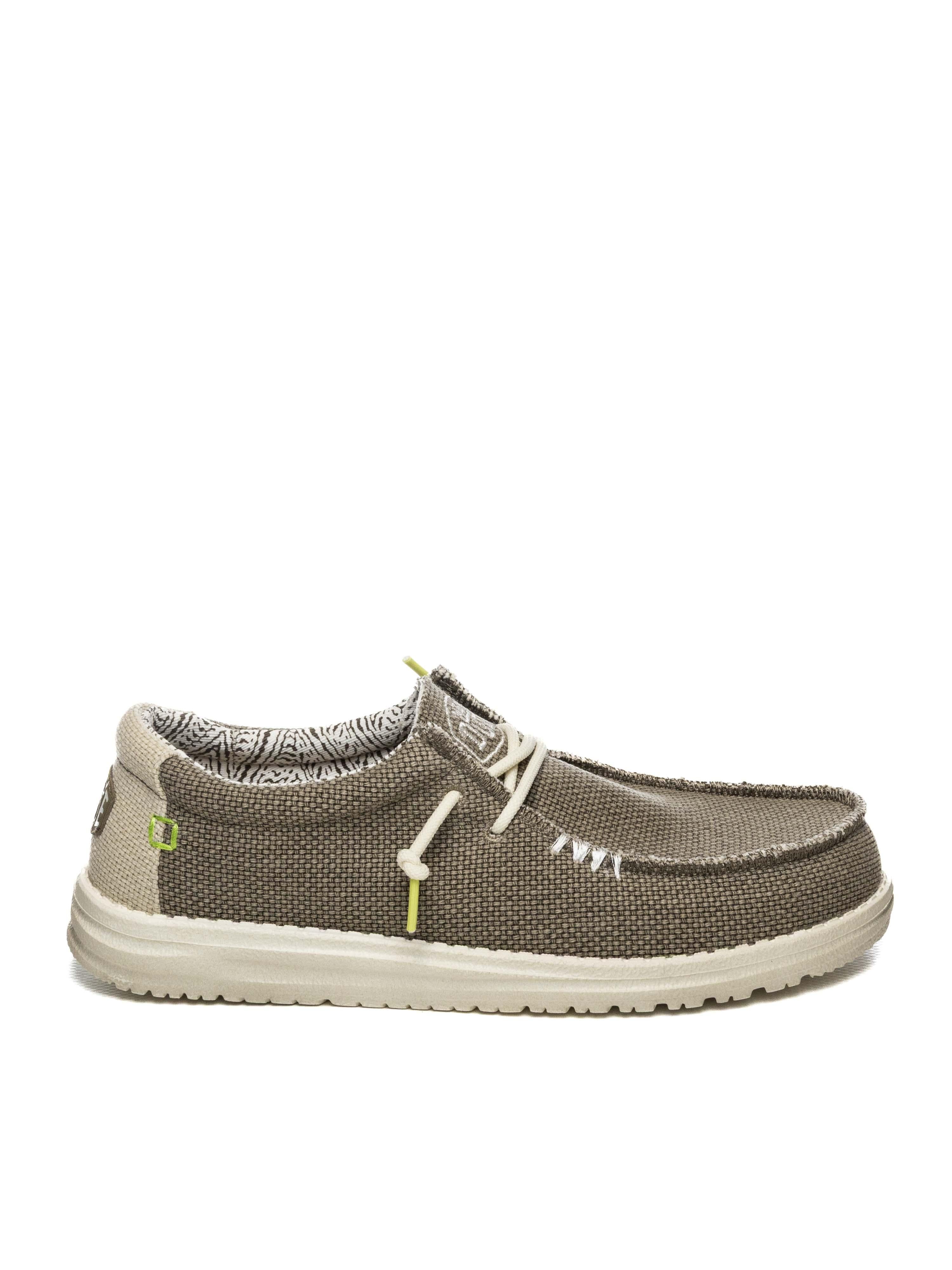 HEY DUDE Slip on wally briaded fossil 40003 WALLY BRAIDED-2BS 