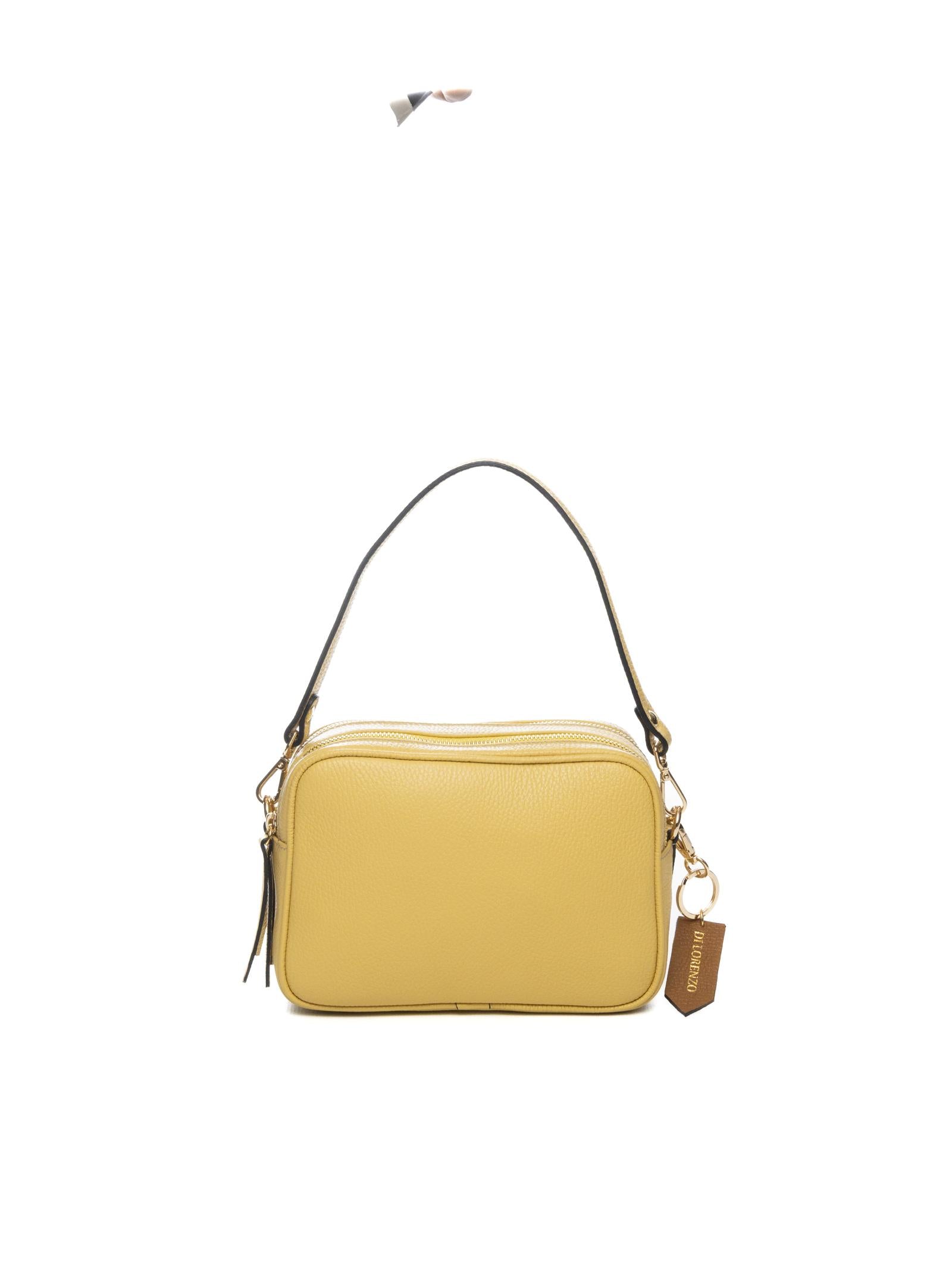DI LORENZO borsa a spalla viviana giallo VIVIANA CERVO-GIALLO 