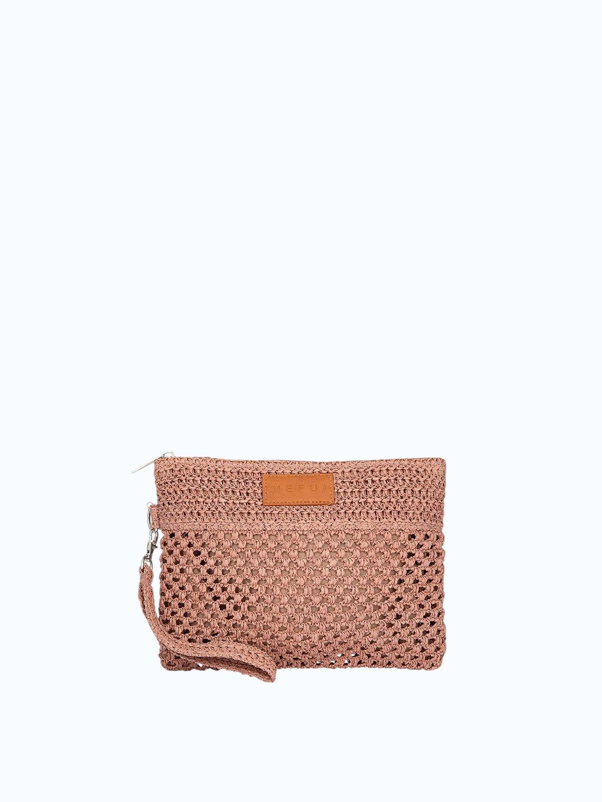 ME FUI borsa rafia rosa SW0055LB RAFIA-PINK 