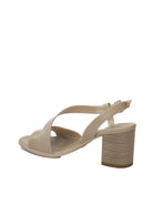 NERO GIARDINI Sandalo pelle beige E510440 TAMIGI-LINO 