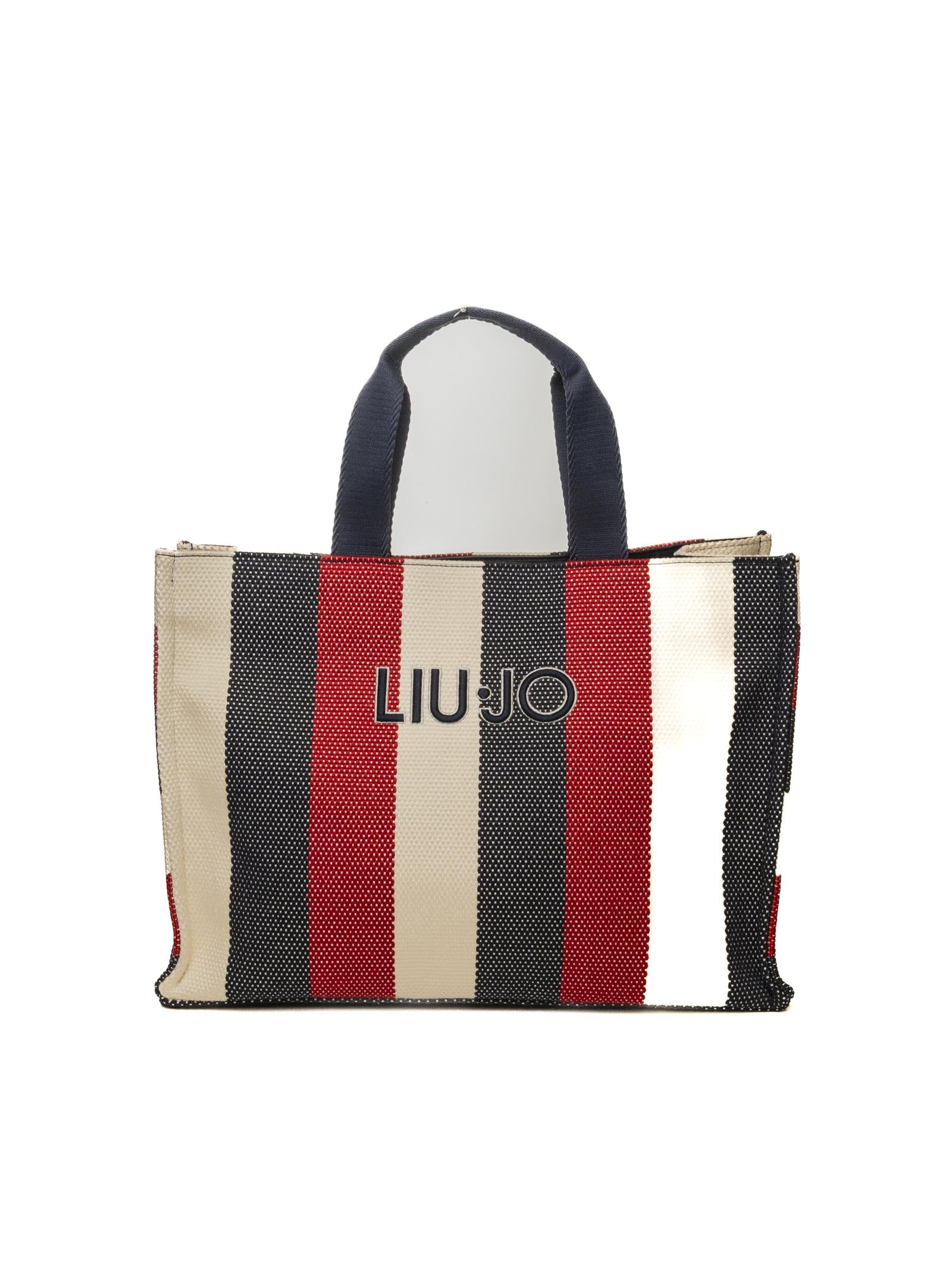 LIU JO borsa a spalla striped multicolor 2A6026T2176 STRIPED-94111 