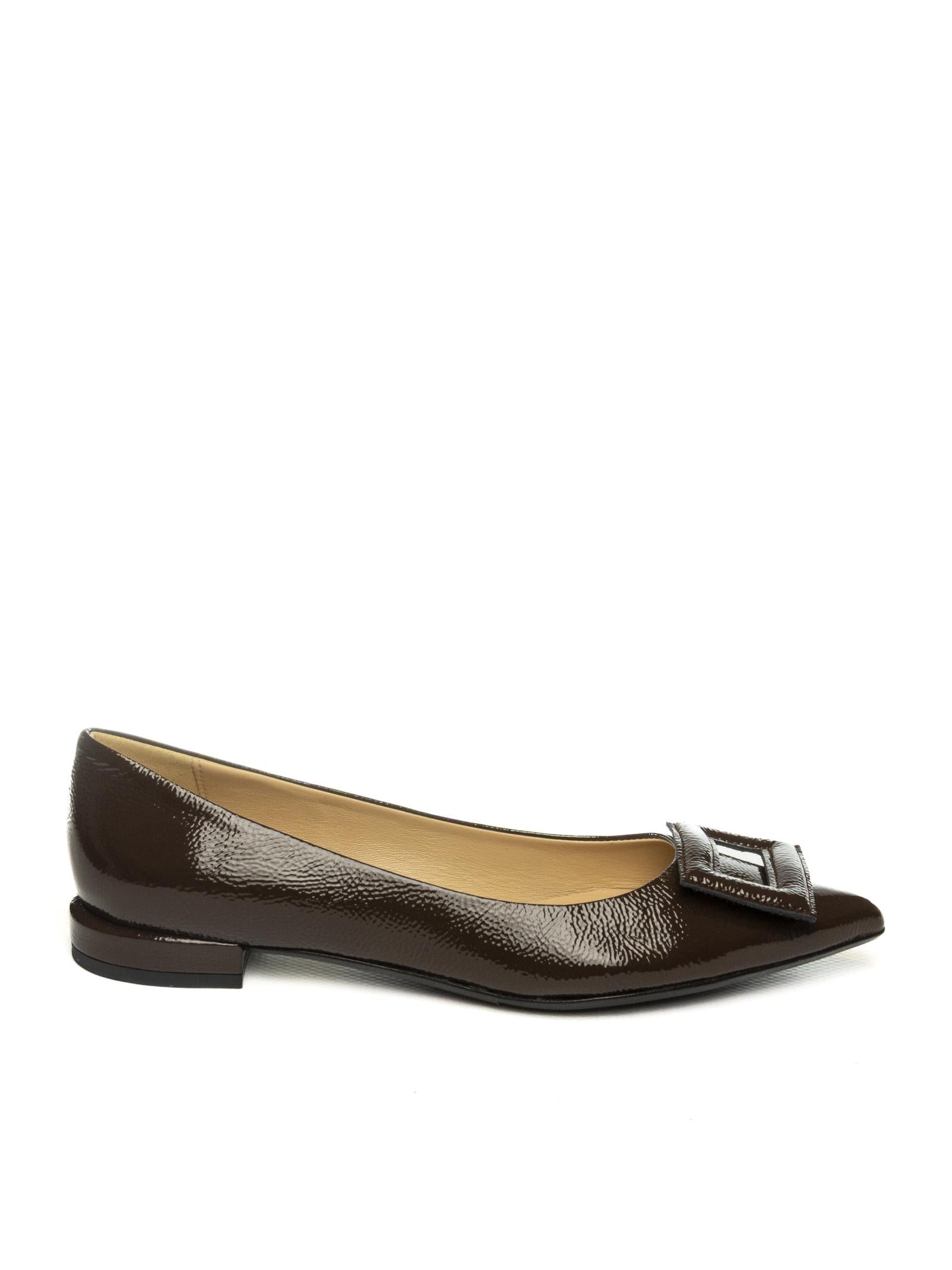 GIOIA DELL'ACQUA Ballerina naplak moro F6186 NAPLAK-BROWN 