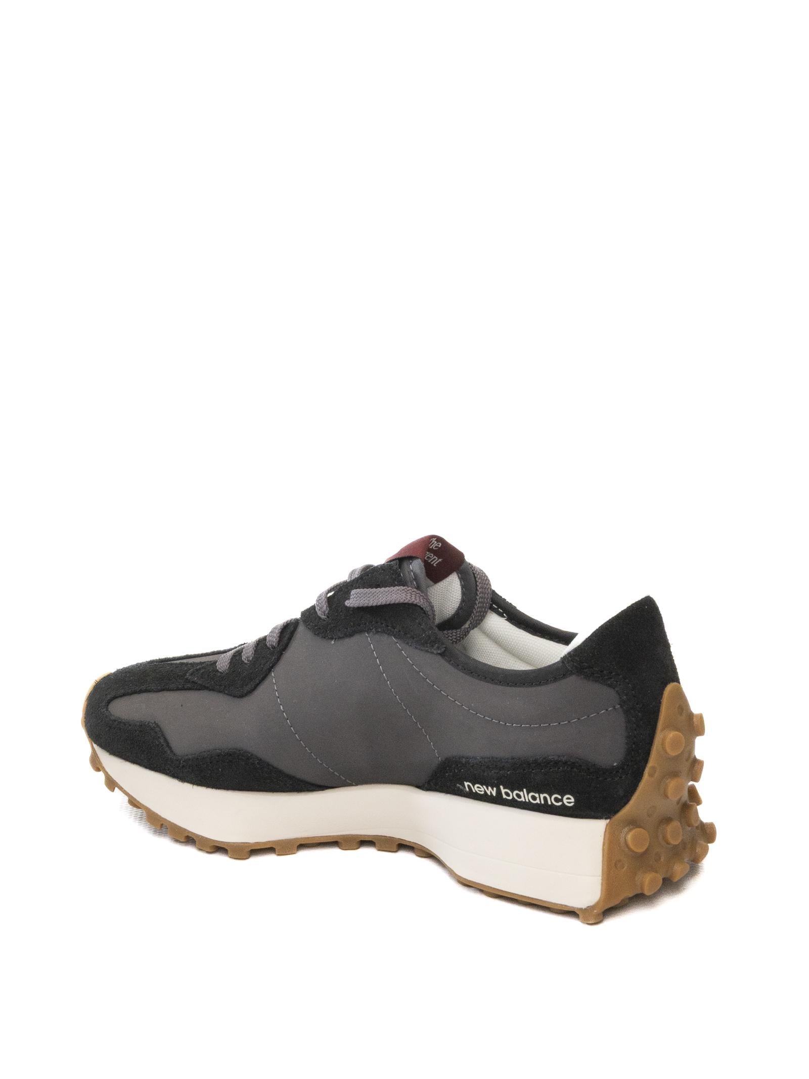 NEW BALANCE Sneaker 327 nero/bianco 327KC D MESH-BLK/WHT 