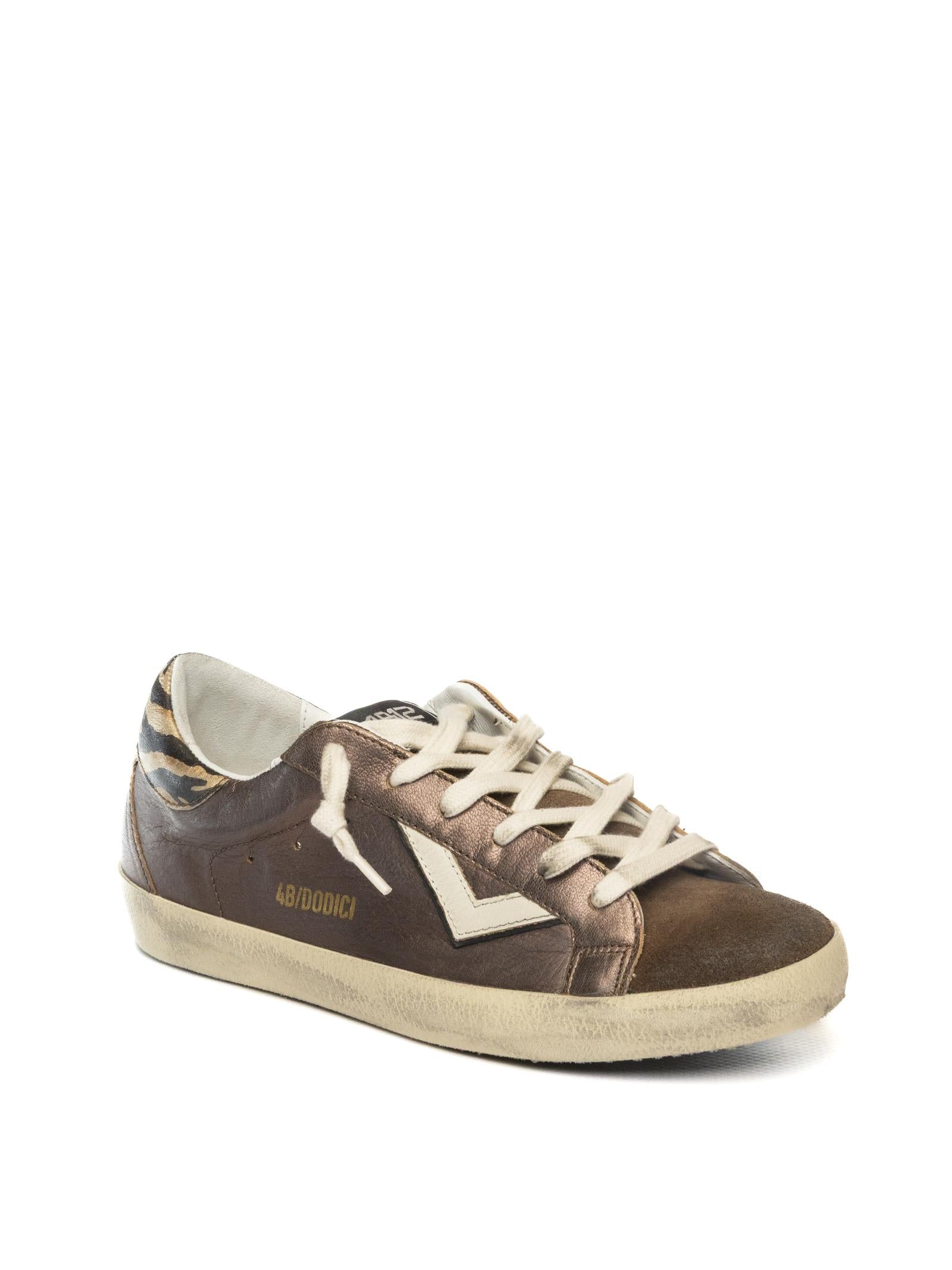 4B12 Sneaker suprime oro SUPRIME D PELLE-331 