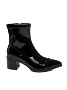 UMA PARKER NEW YORK Tronchetto vernice nero 638 VERN-NERO 
