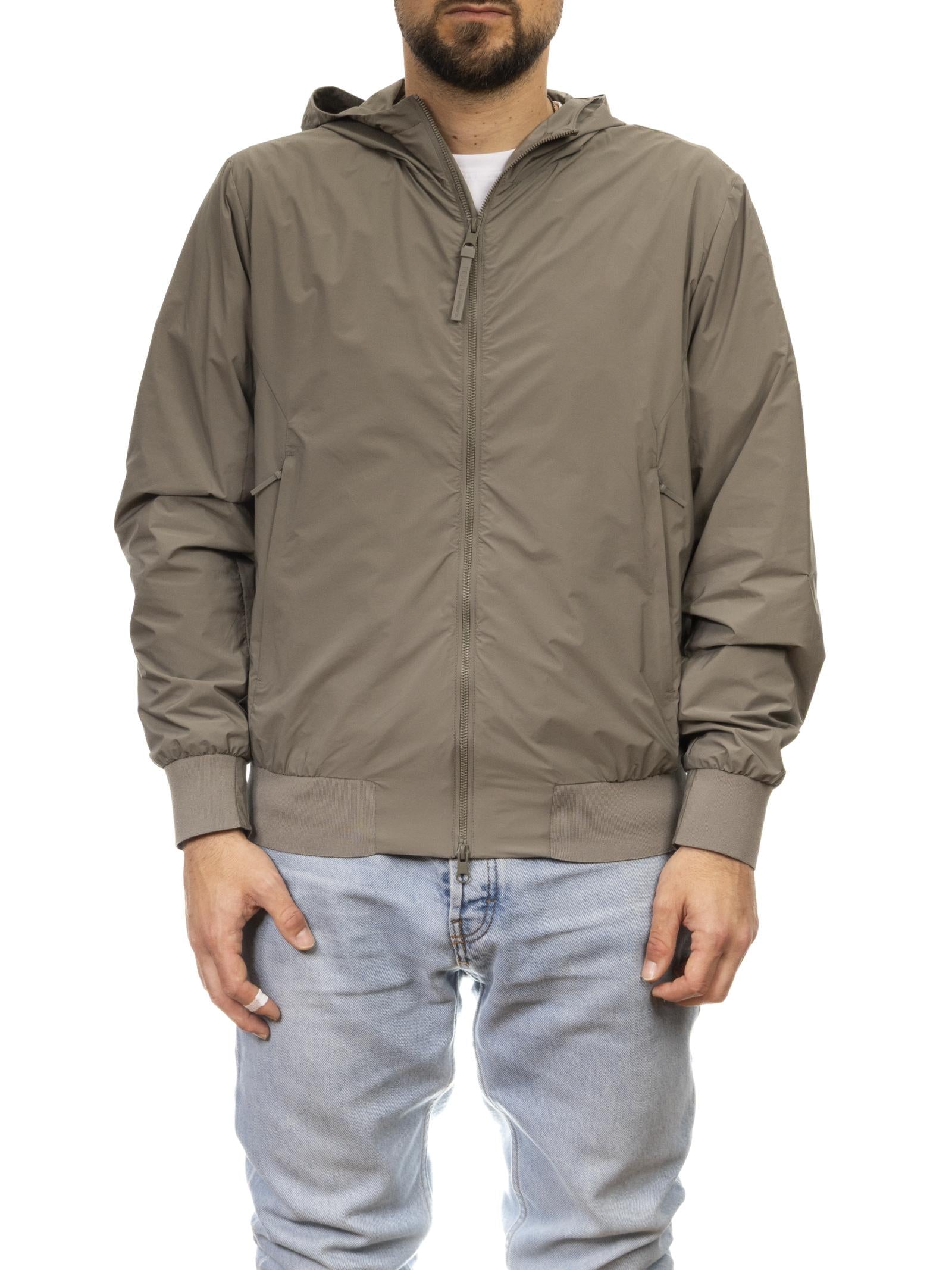 PEOPLE OF SHIBUYA giubbino in nylon verde KAORU PM808-870 