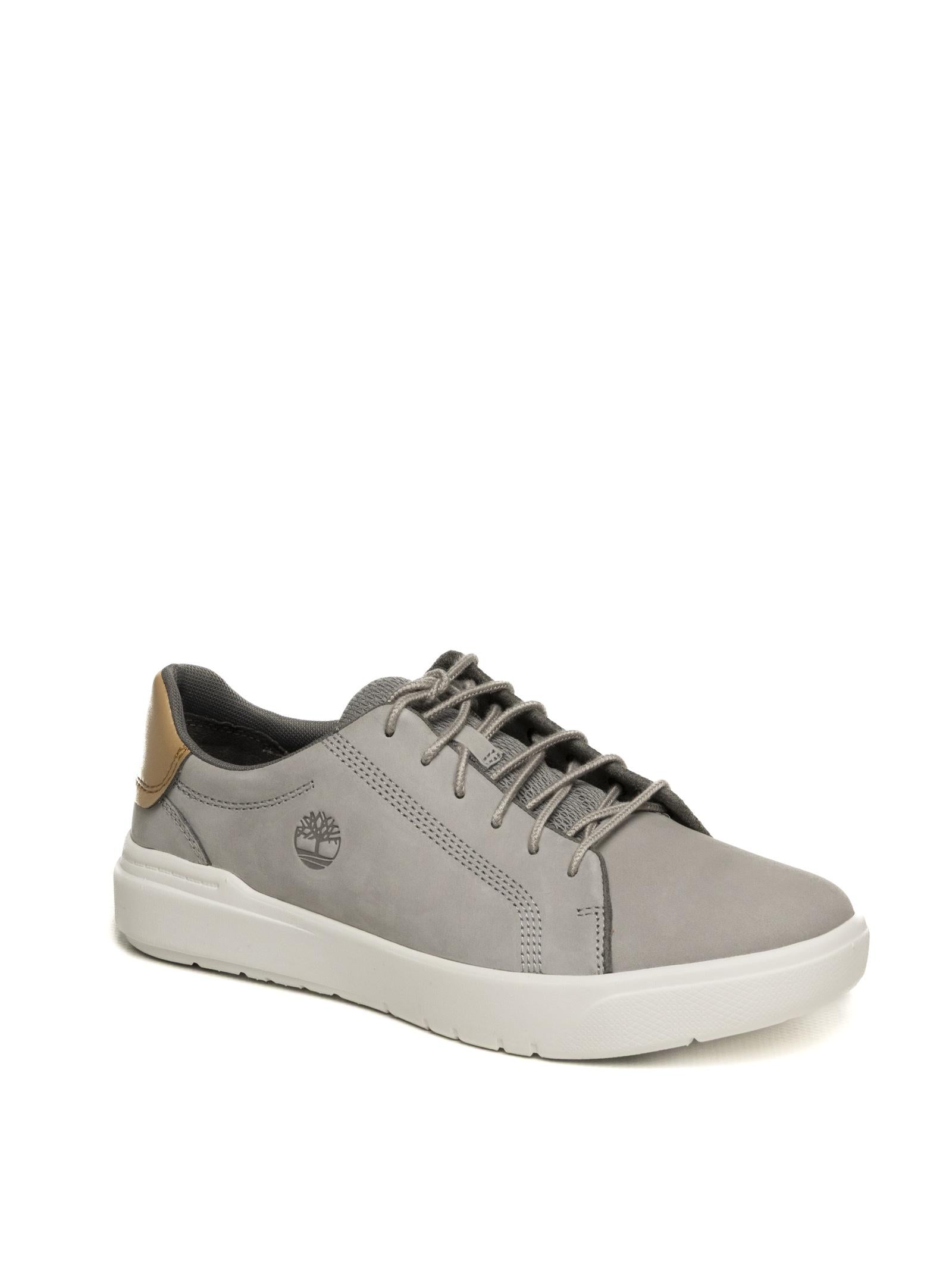 TIMBERLAND Sneaker nabuk grigio chiaro TB0A41F7EM01 NUBUK-LIGHT GREY 
